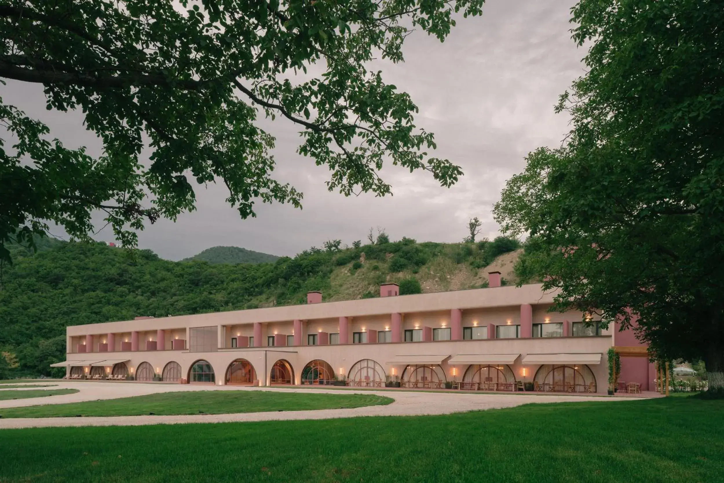 Facade/entrance in Pabellon Hotel Facade/entrance in Pabellon Hotel