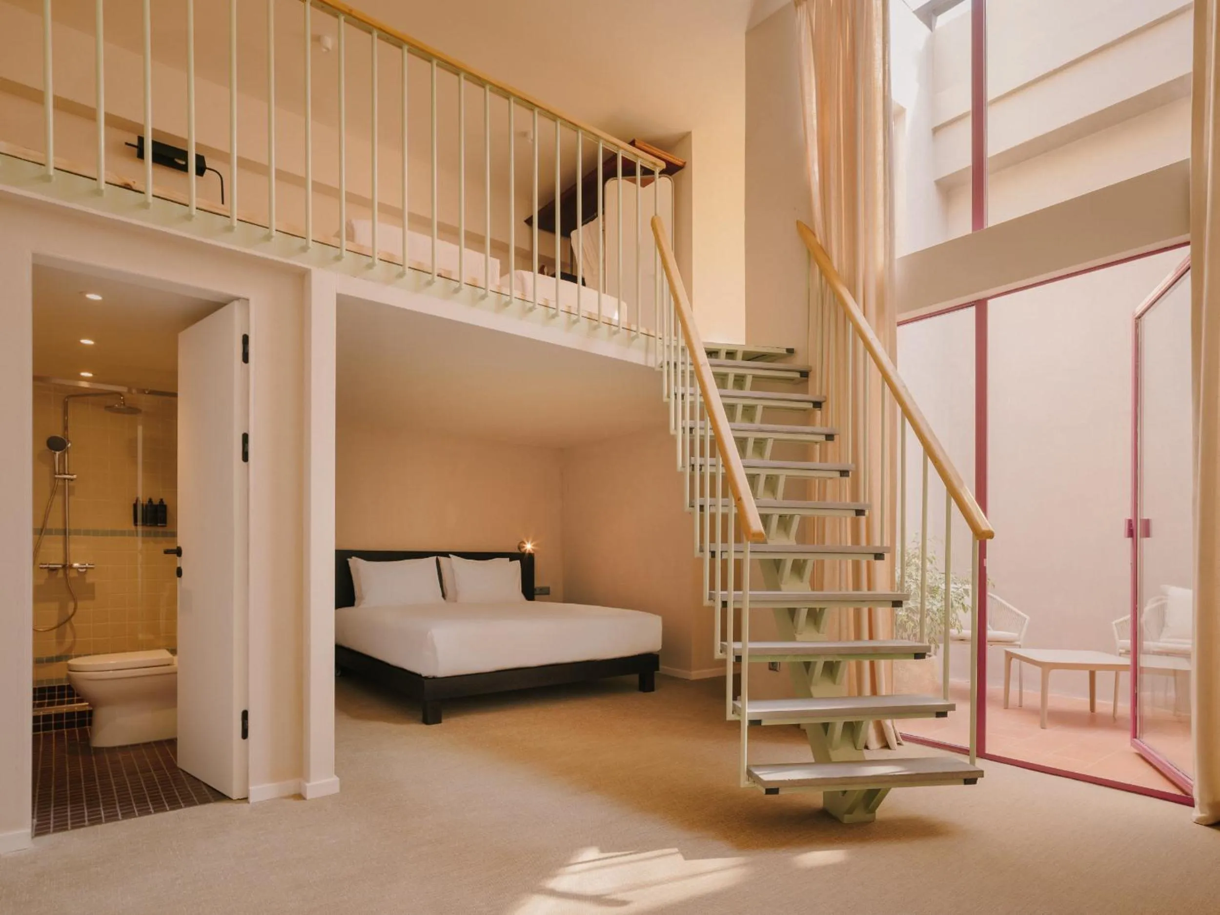 Bed in Pabellon Hotel