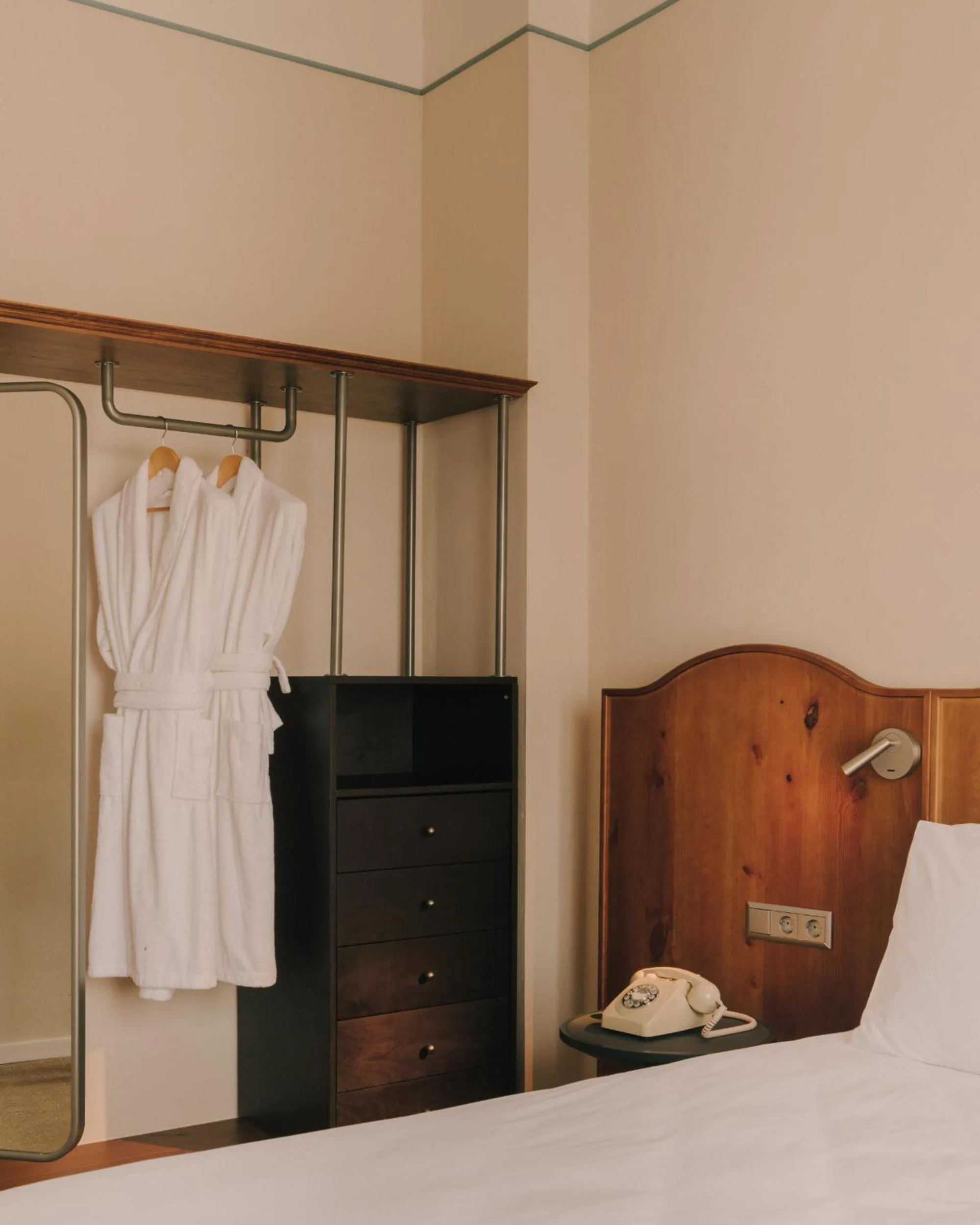 Bed in Pabellon Hotel