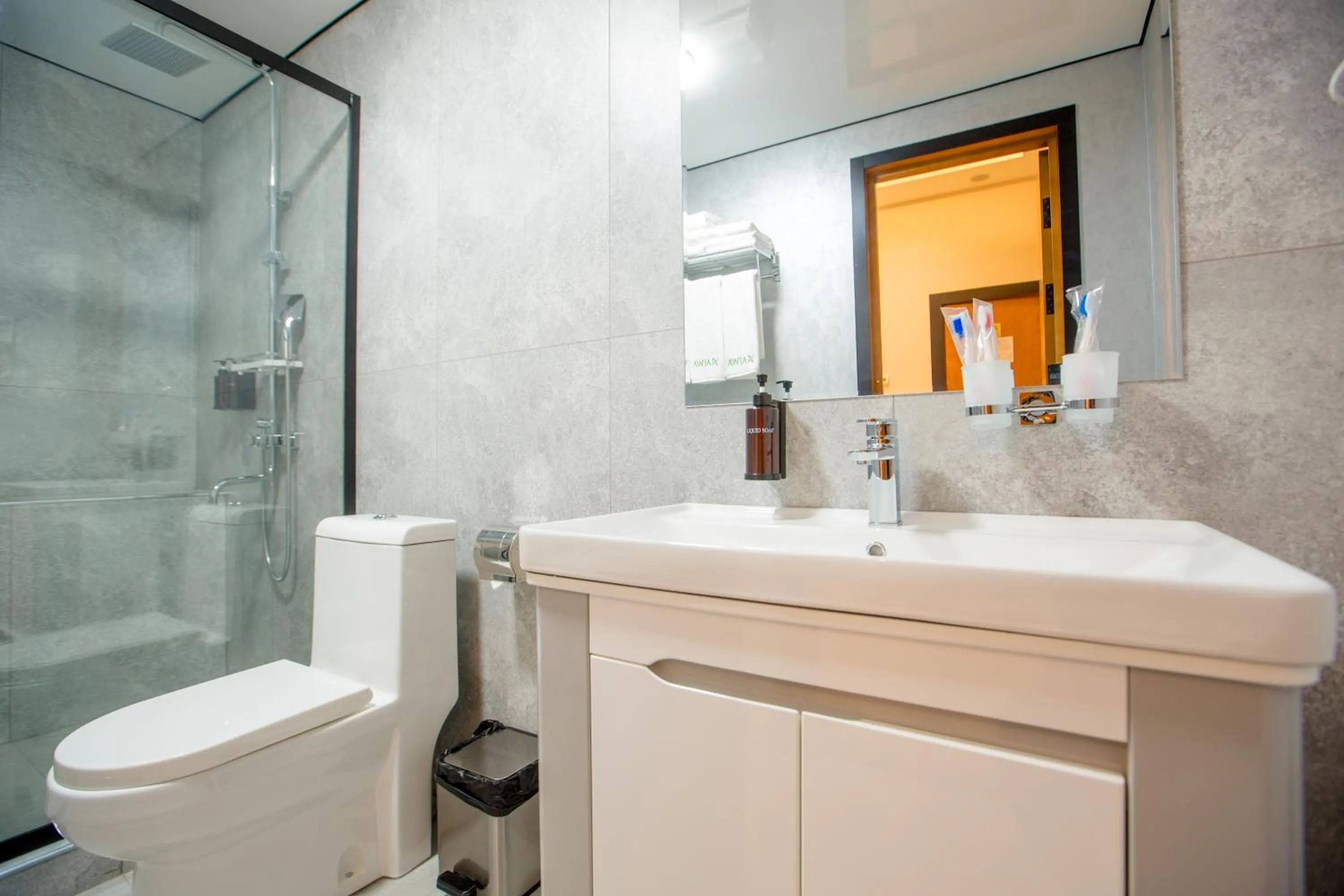 Bathroom in Ajwa Plaza Premium Hotel