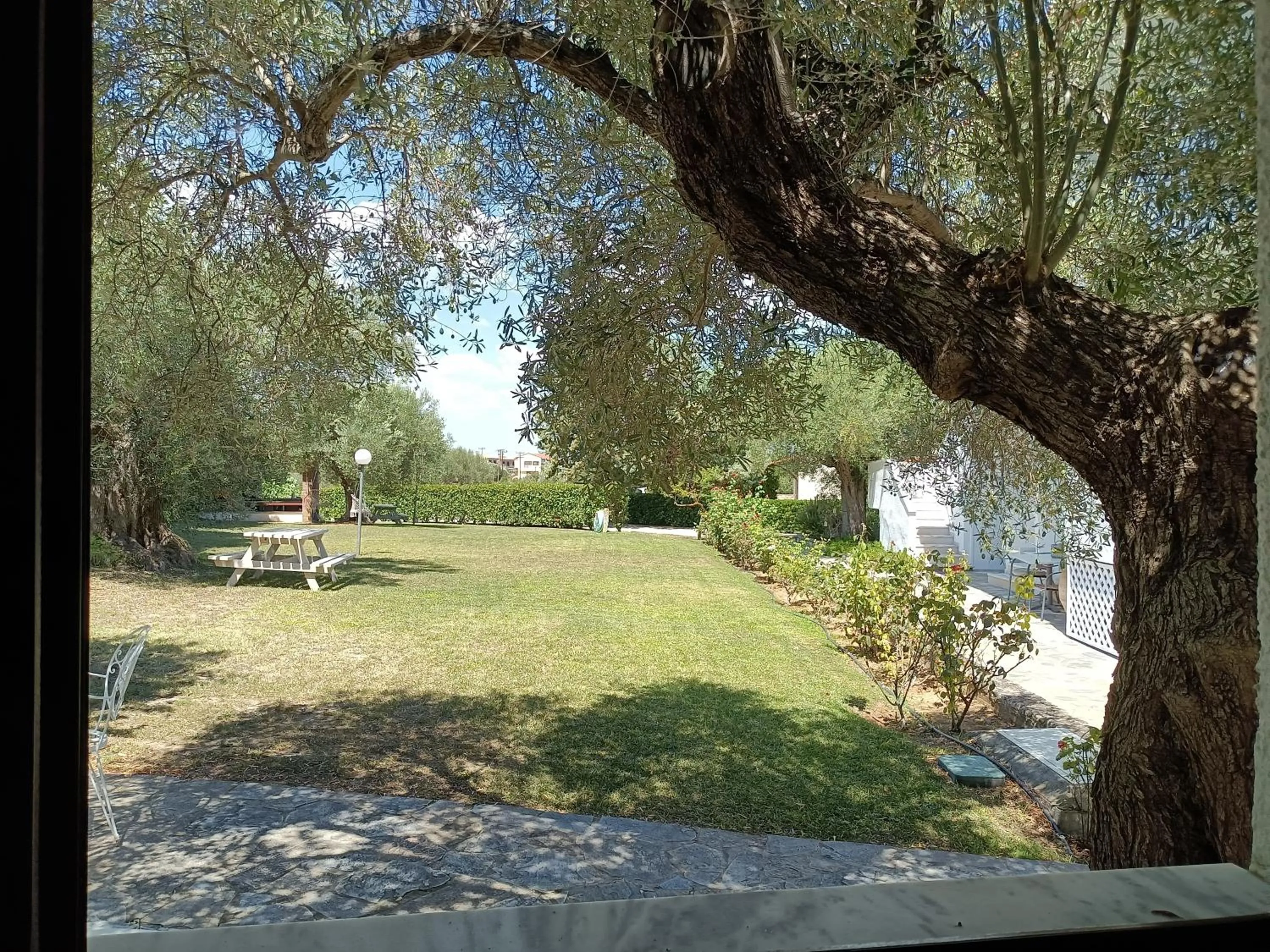 Garden view in Marios Garden House
