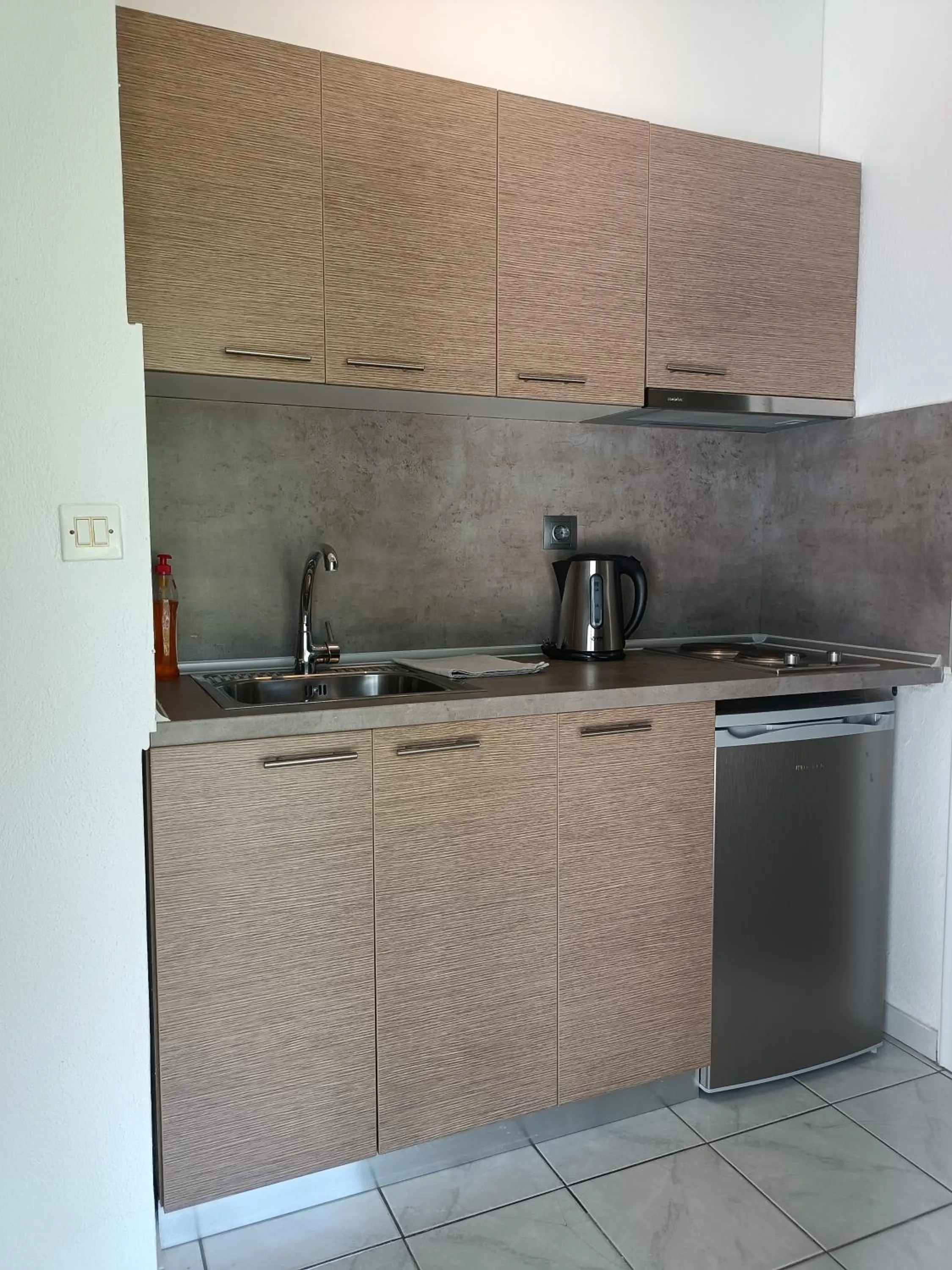 kitchen in Marios Garden House