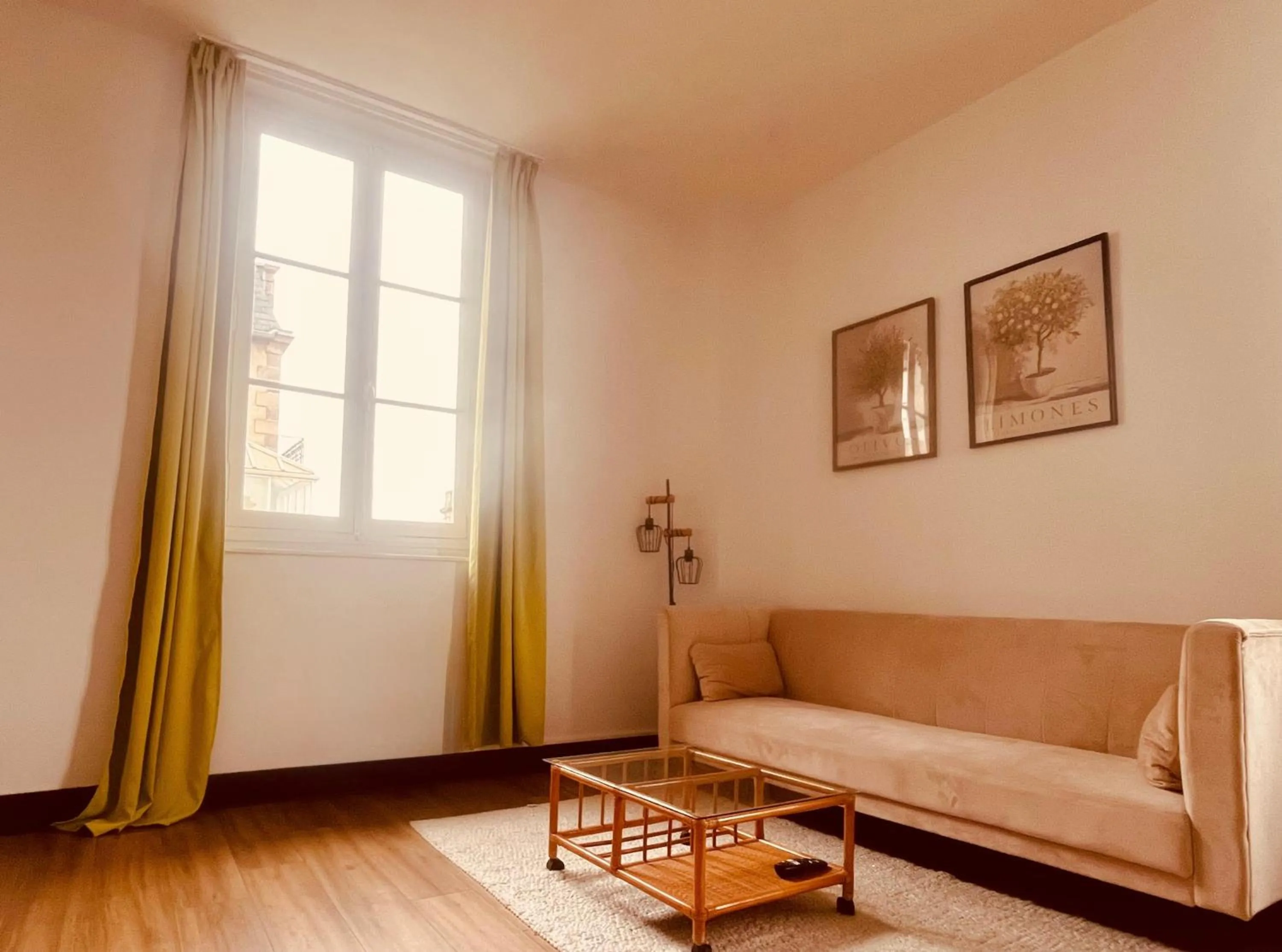 One-Bedroom Apartment with City View in Hôtel de la paix