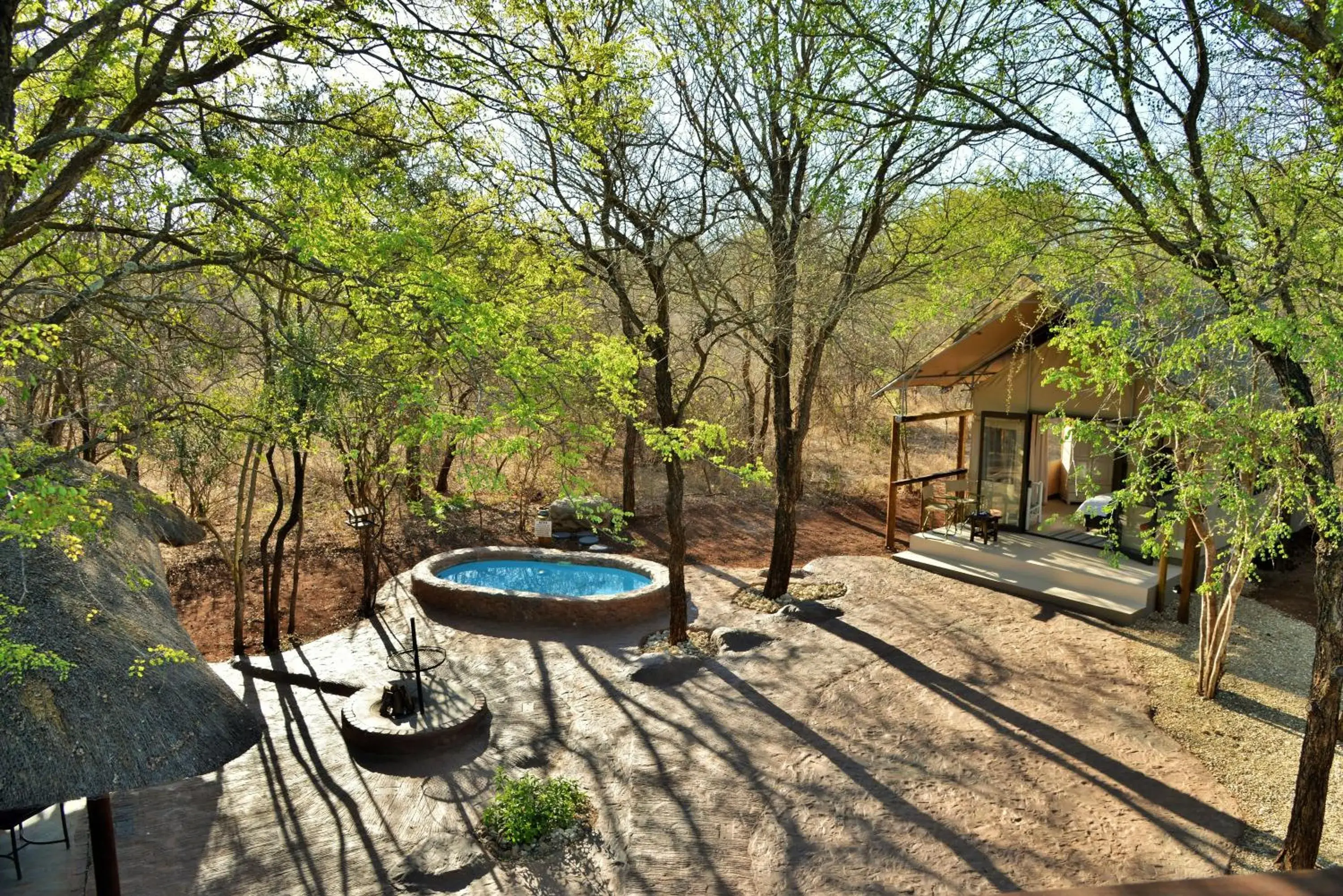 Family Two-Bedroom Tent in Jackalberry Ridge by Dream Resorts Family Two-Bedroom Tent in Jackalberry Ridge by Dream Resorts