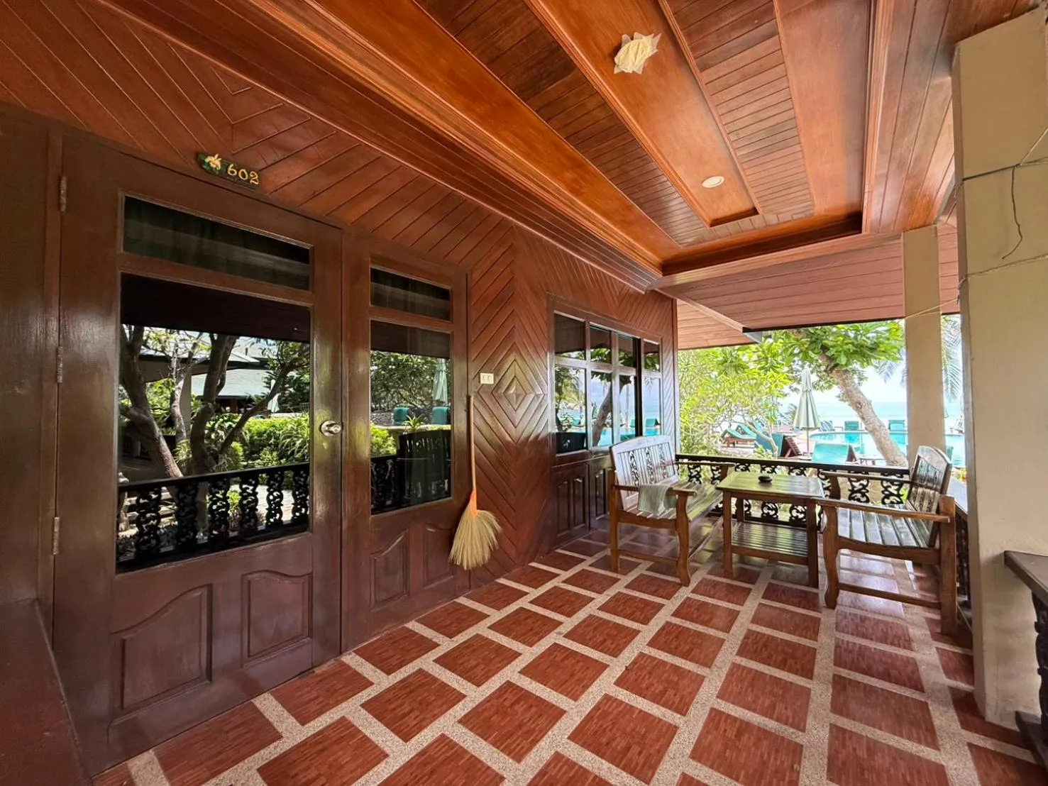 Seating area in Dreamland Resort