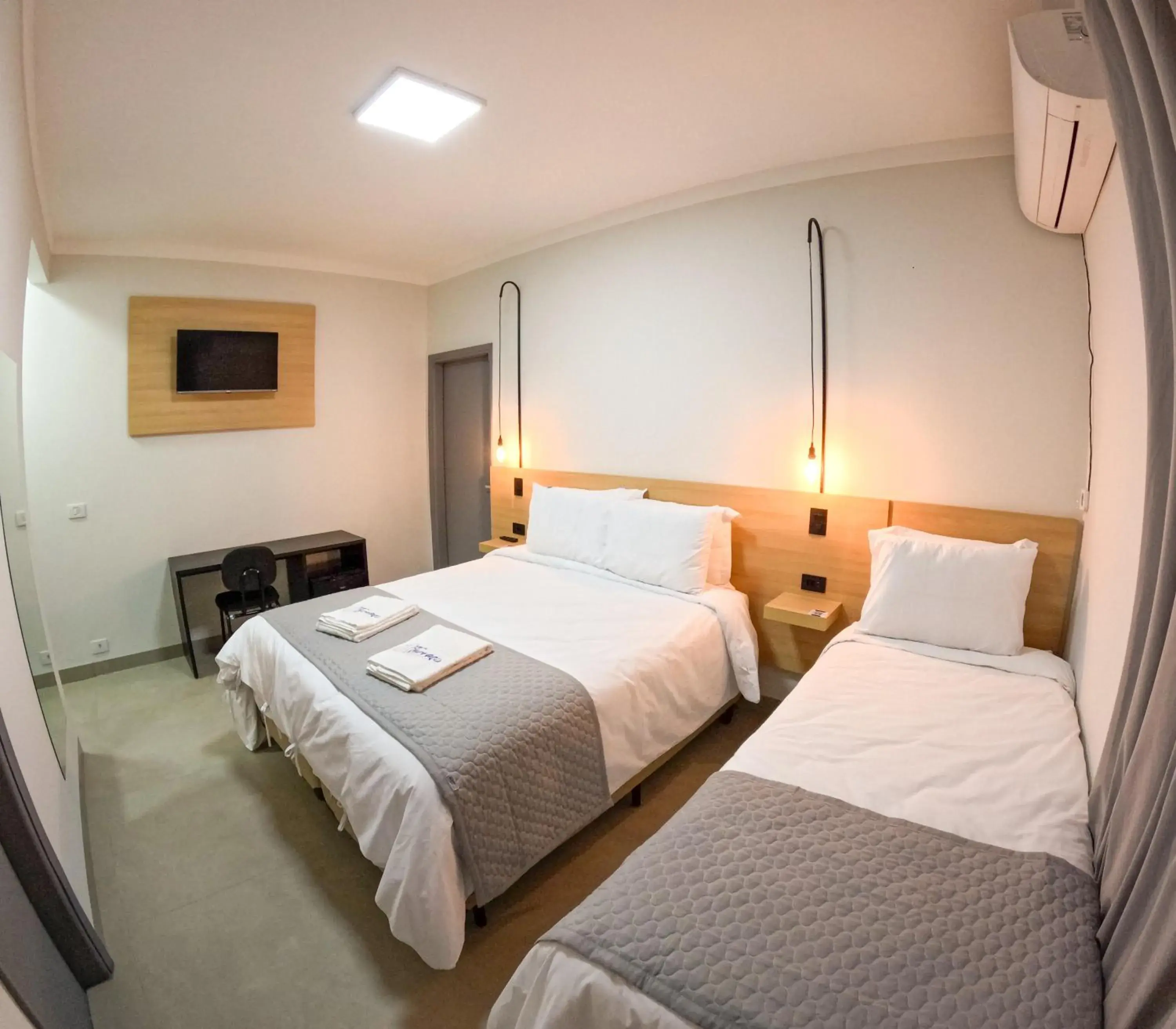 Triple Room - single occupancy in Terraço Plaza Hotel Triple Room - single occupancy in Terraço Plaza Hotel
