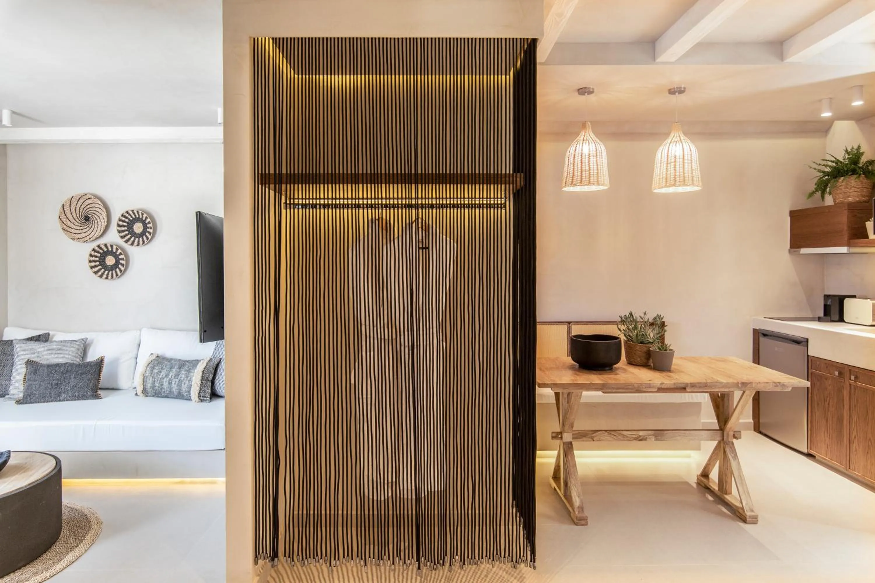 Kitchen or kitchenette in The Sand Suites - Adults Only