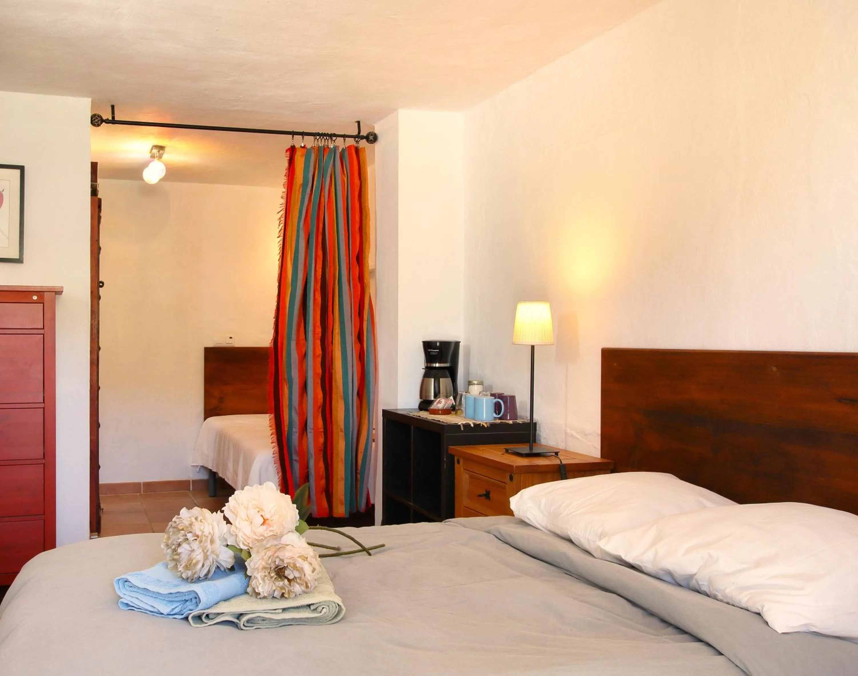 Bedroom, Bed in Finca La Rana Verde