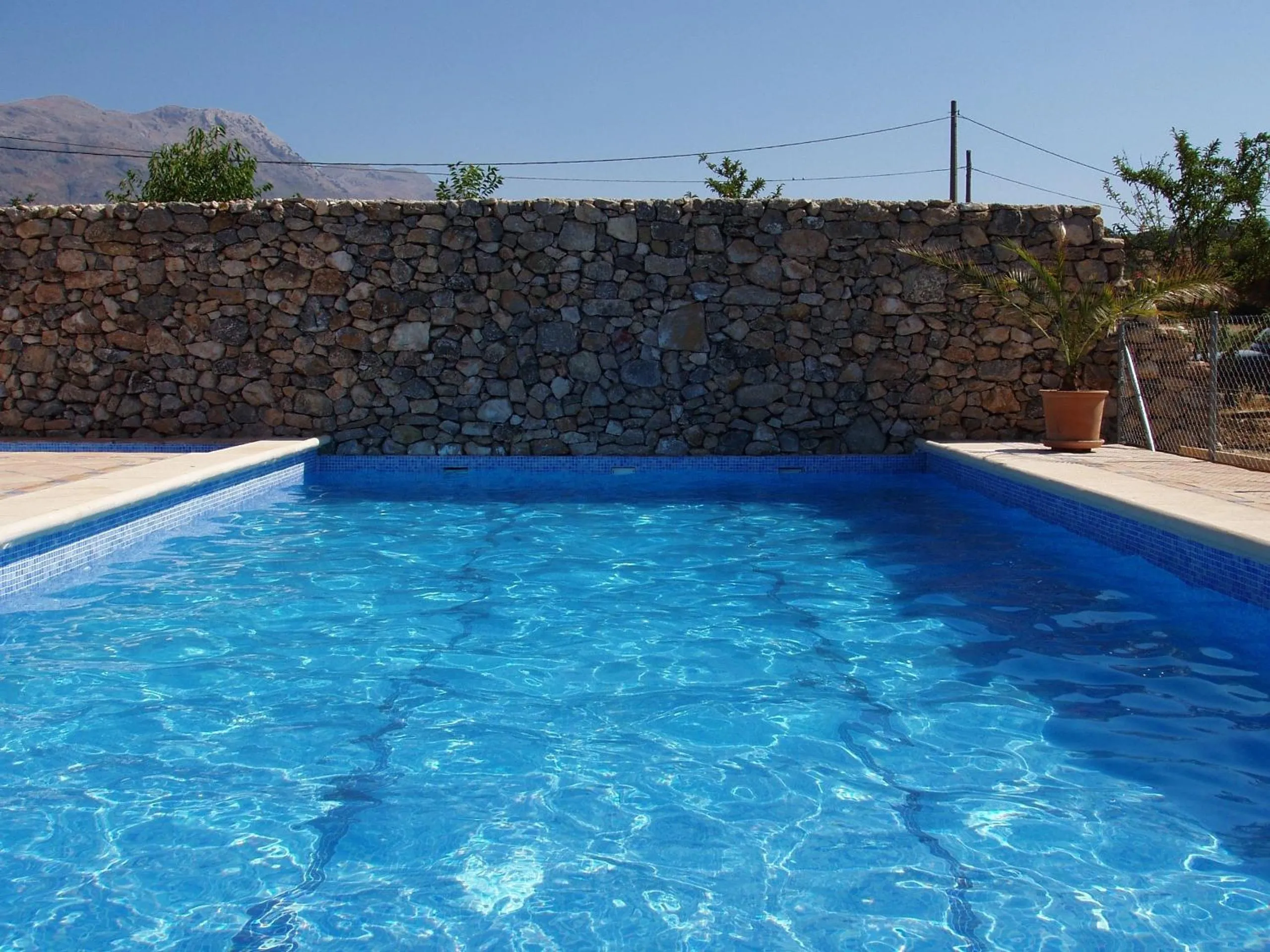 Swimming pool in Finca La Rana Verde