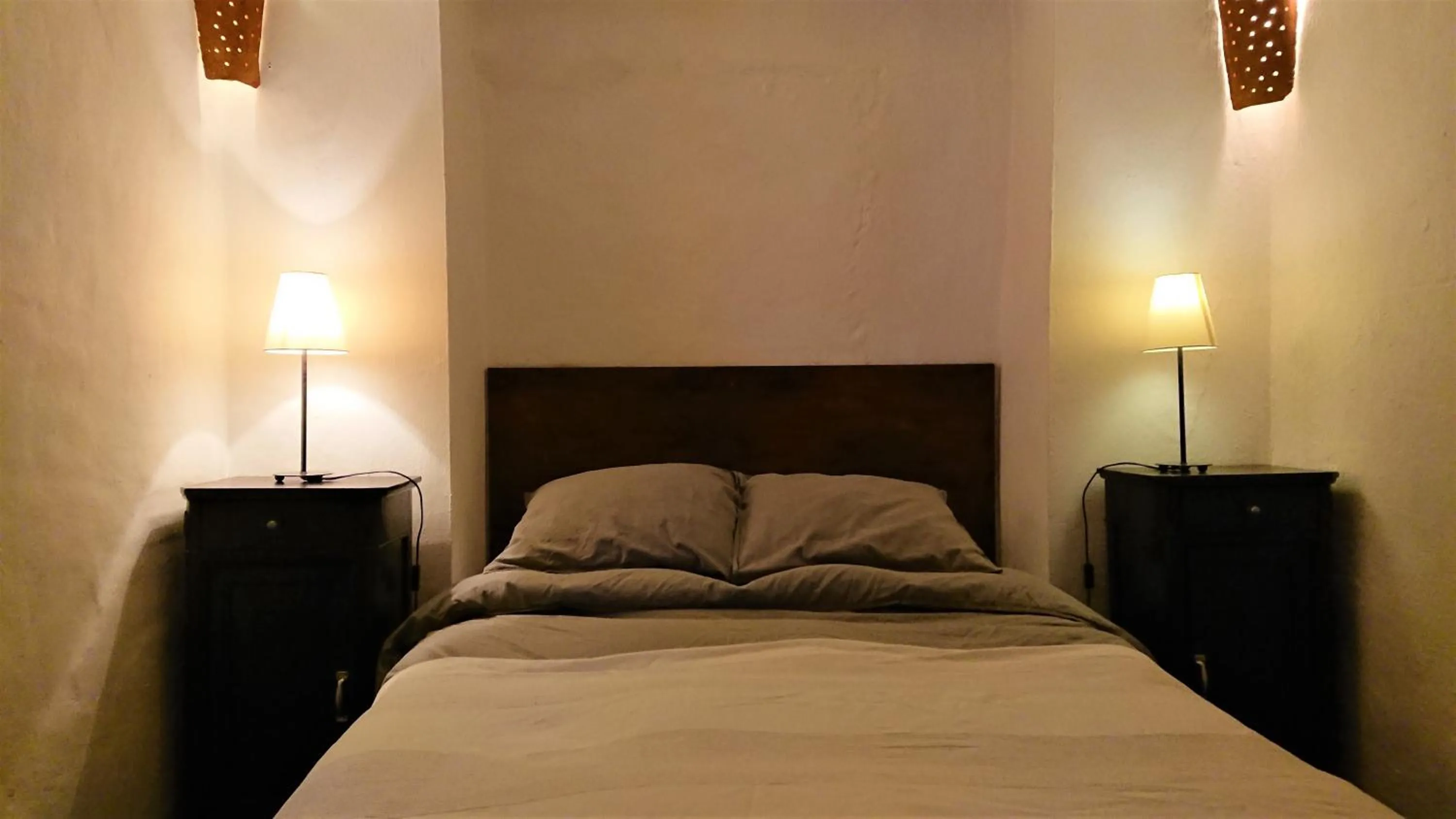 Bed in Finca La Rana Verde