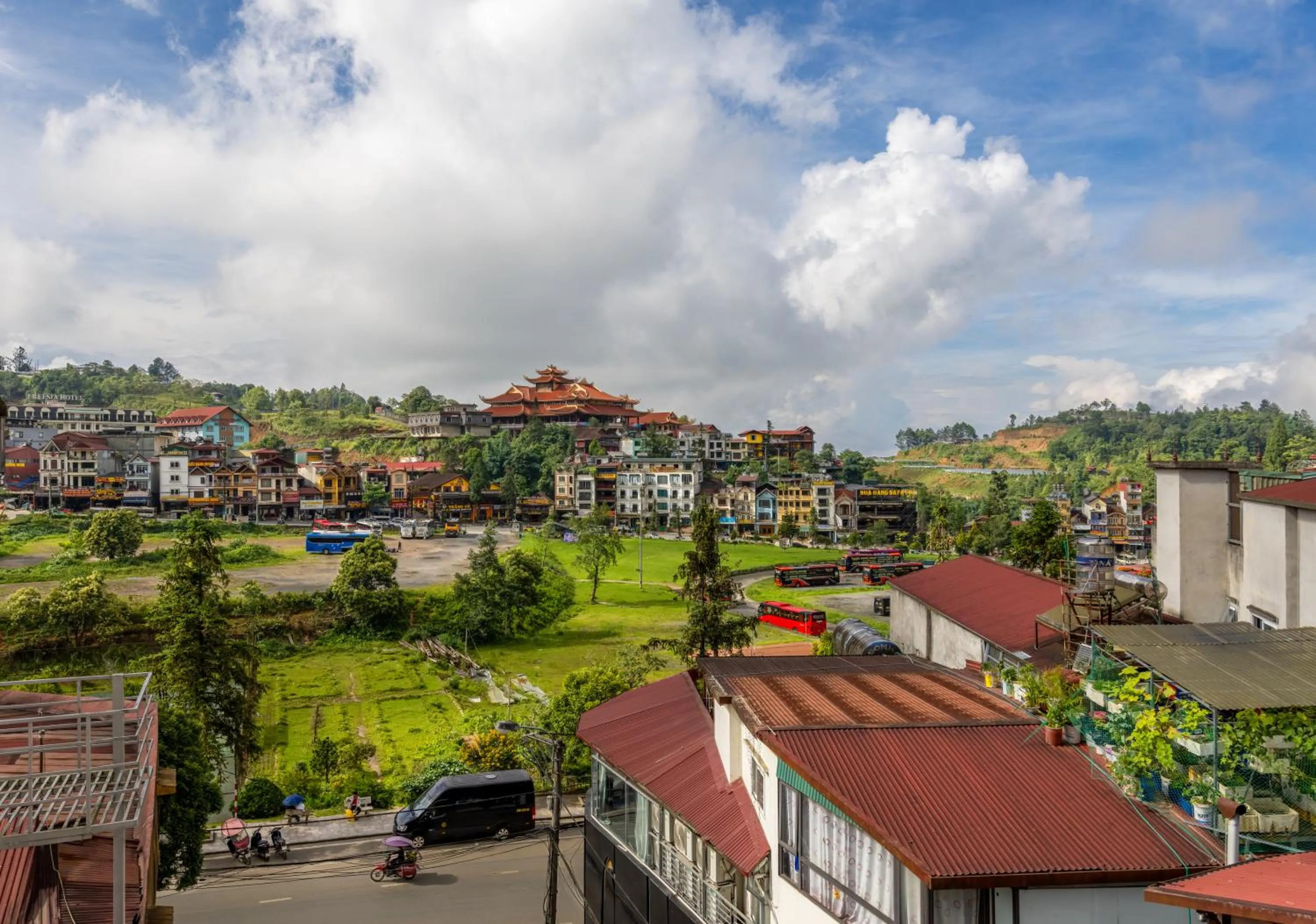 Neighbourhood in July House Central Sapa