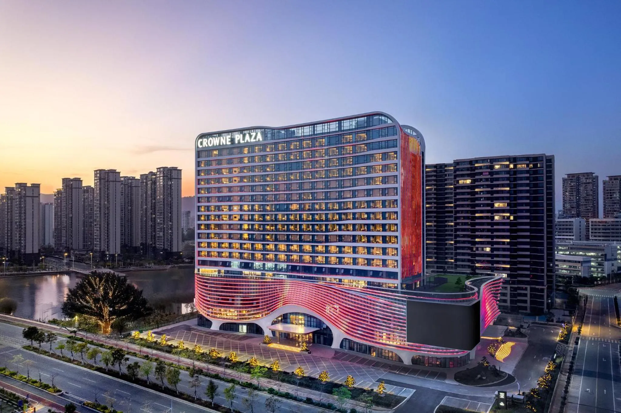 Property building in Crowne Plaza Putian by IHG