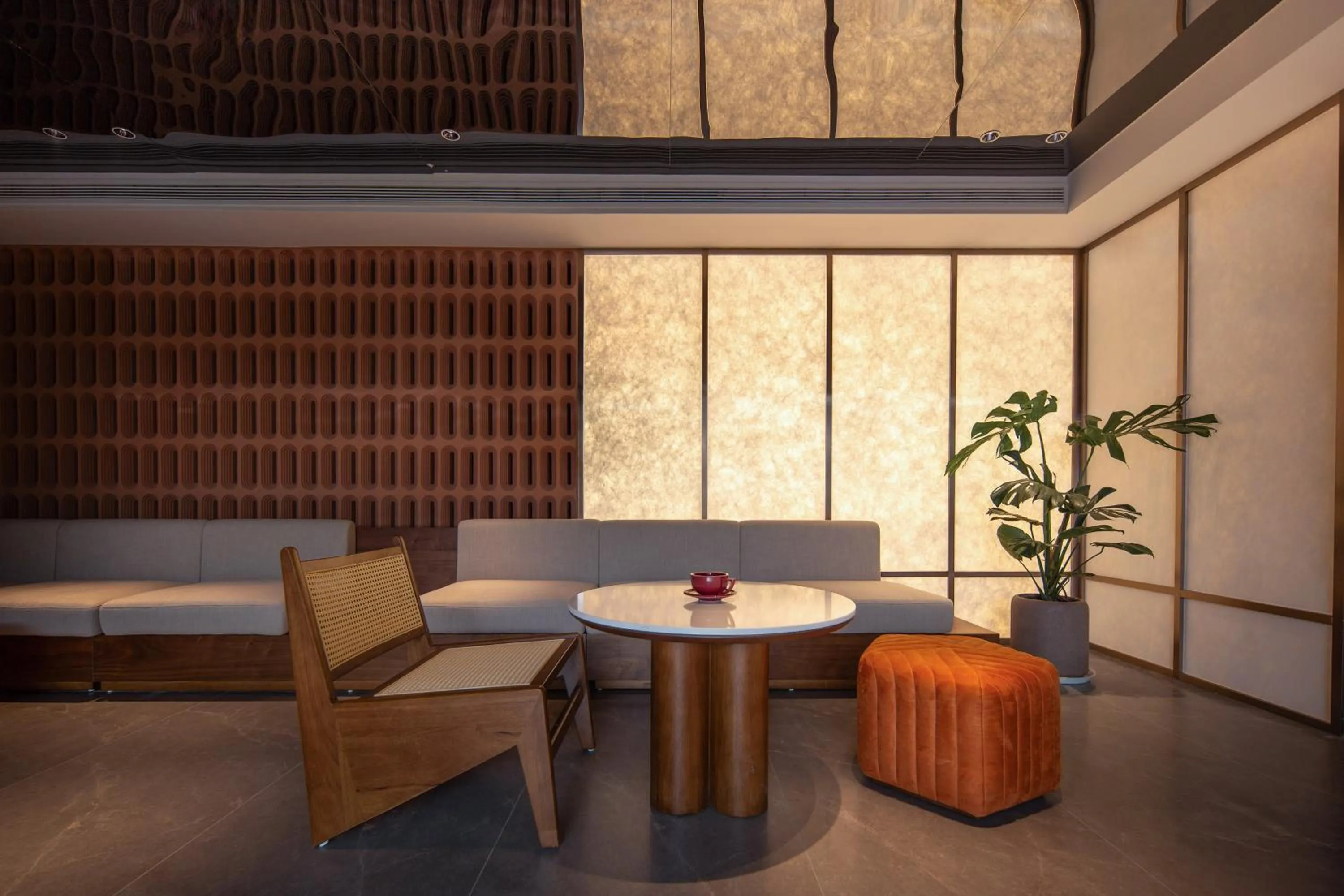 Seating area in Holiday Inn Express Yibin Xuzhou by IHG