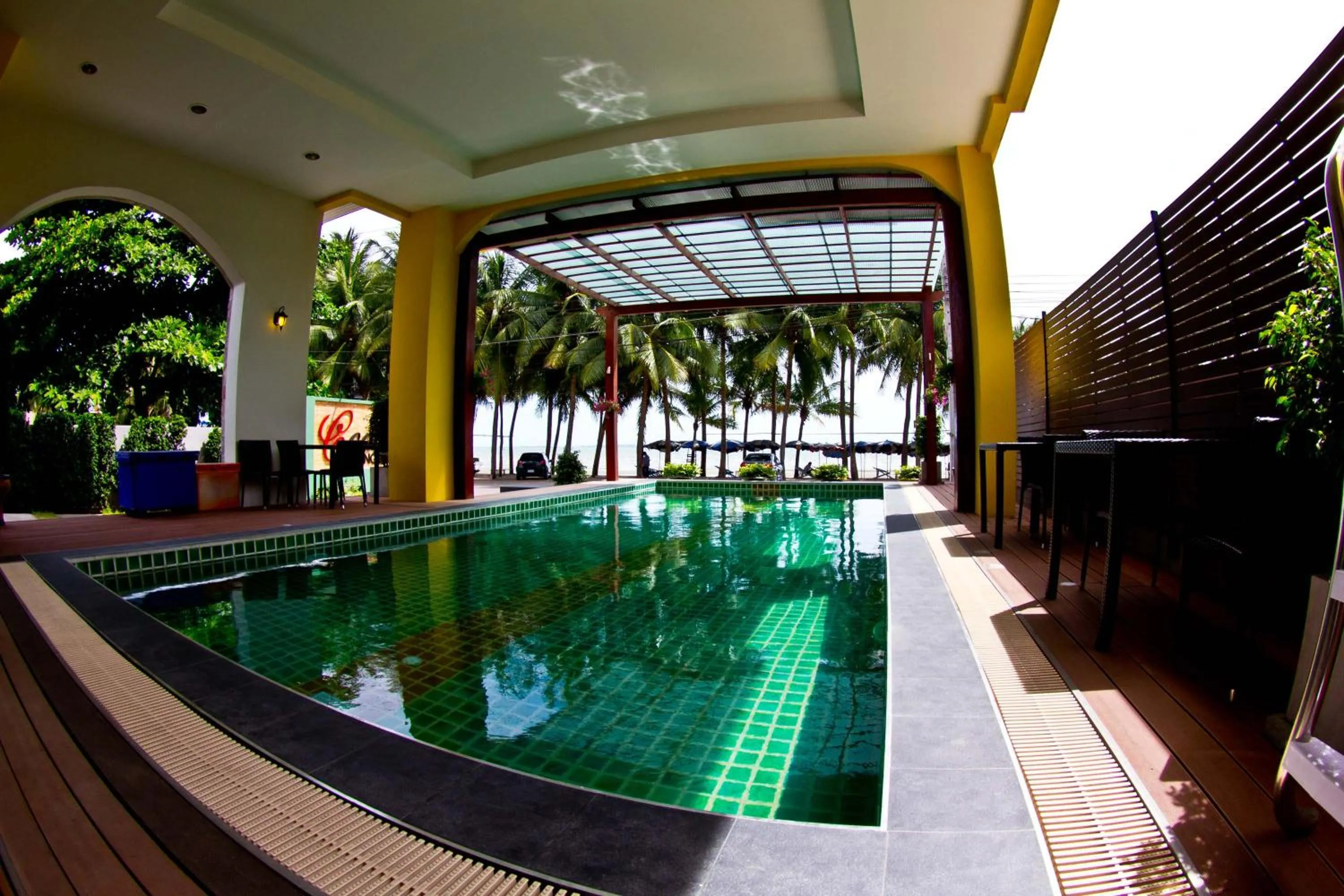 Swimming pool in Coasta Bangsaen