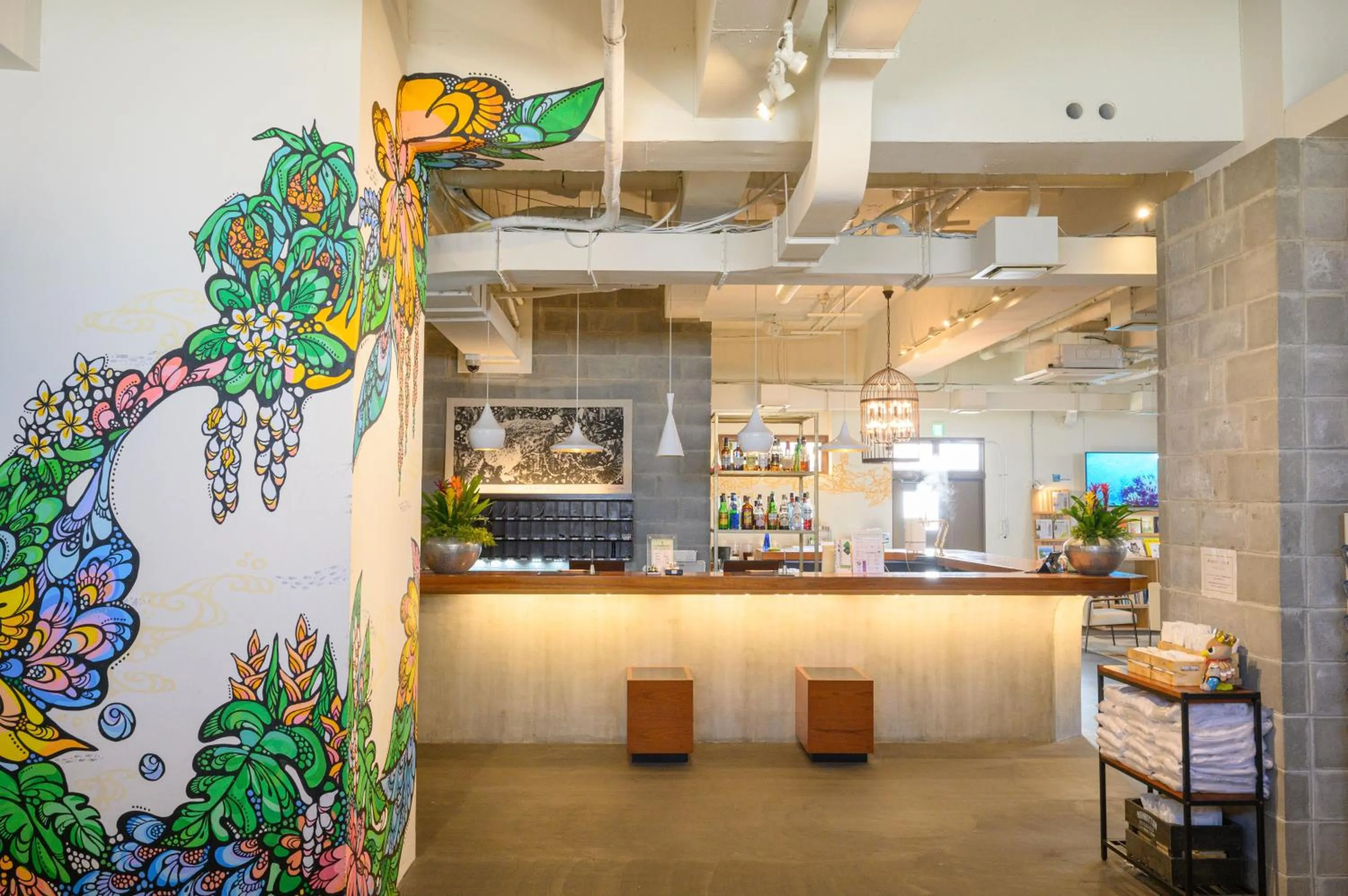 Lobby or reception in Hotel Emerald Isle Ishigakijima