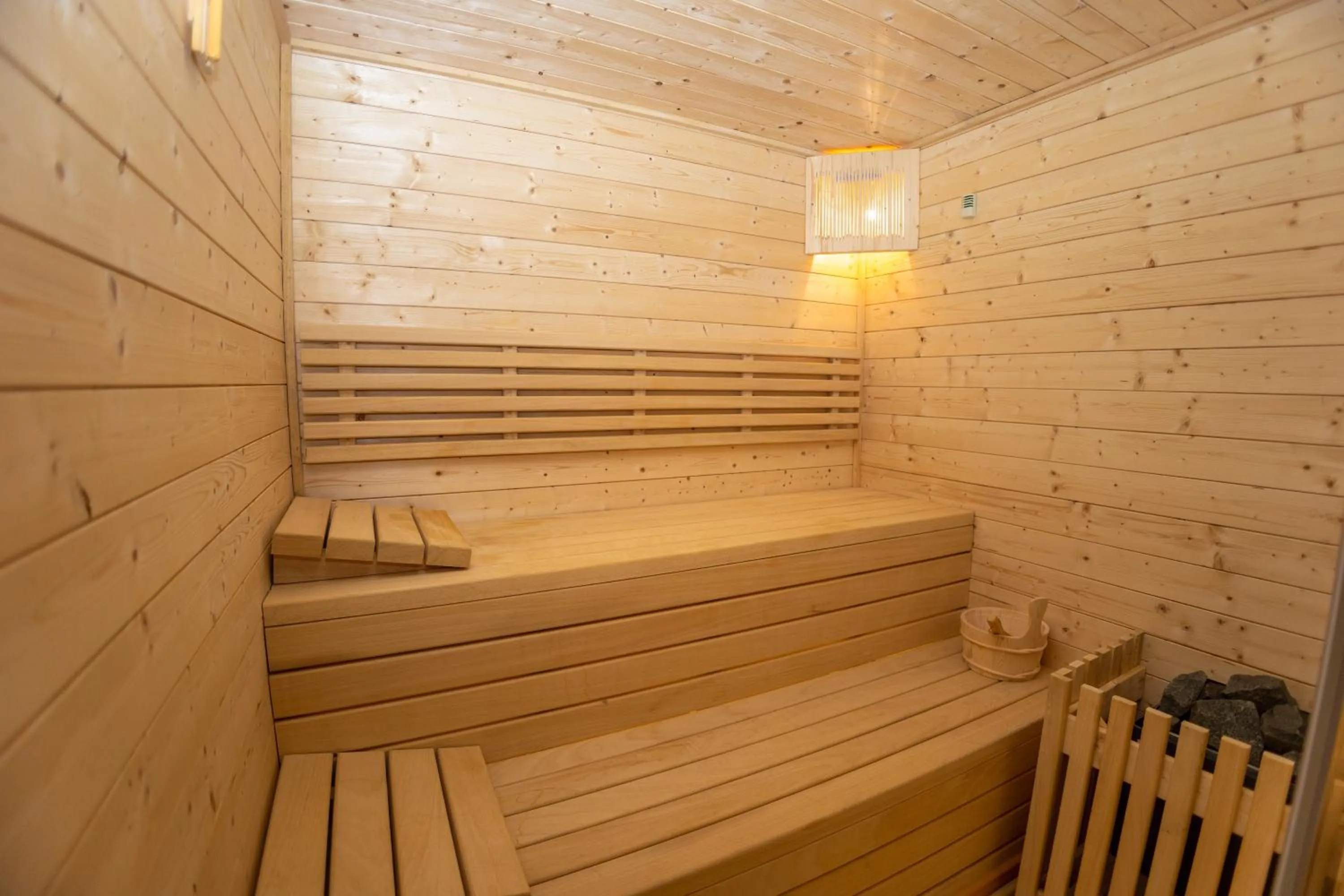 Sauna in Saint Nicolas Hotel