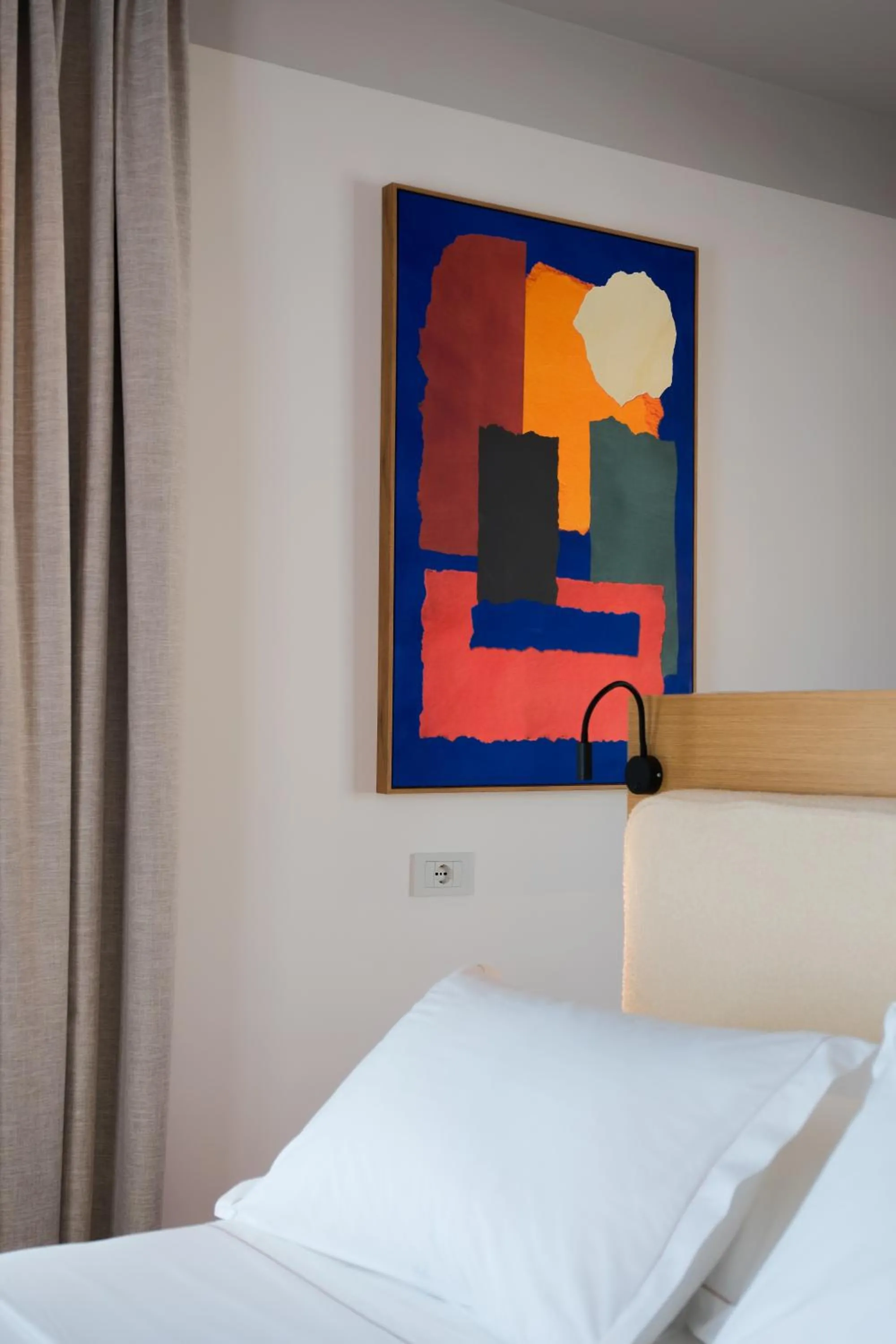 Bed in Saint Nicolas Hotel
