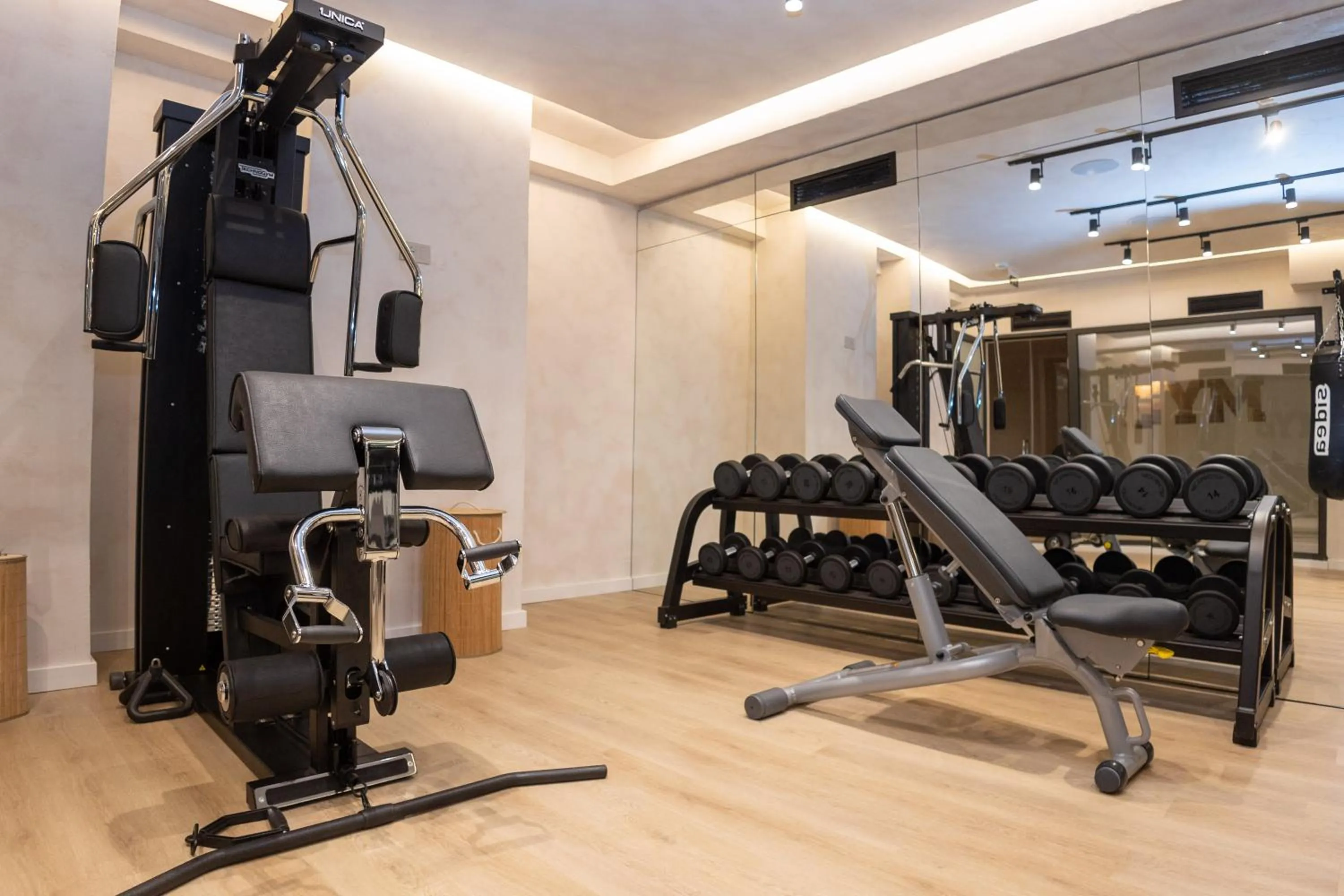 Fitness centre/facilities in Saint Nicolas Hotel