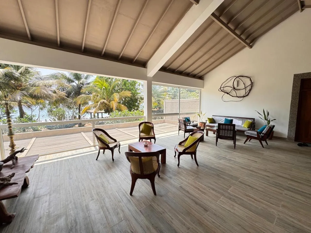 Seating area in Soul Wellness and Ayurveda Resort-All Meals and Treatments Included
