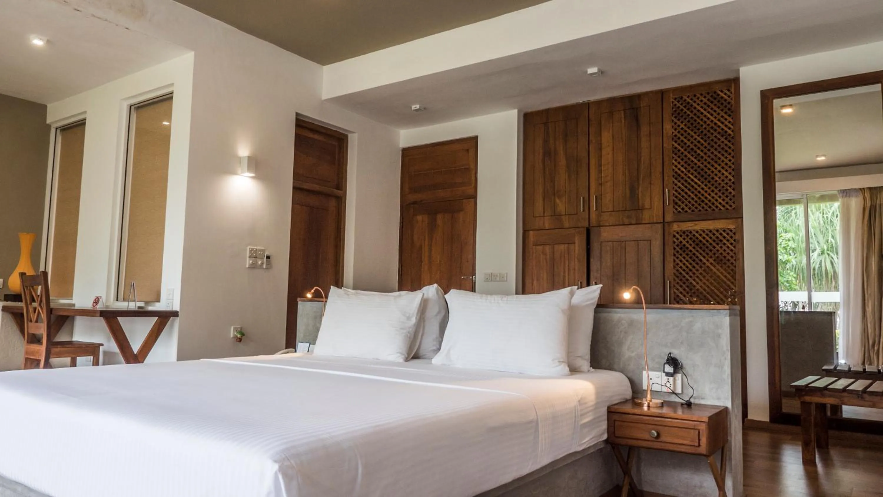 Bedroom, Bed in Soul Wellness and Ayurveda Resort-All Meals and Treatments Included