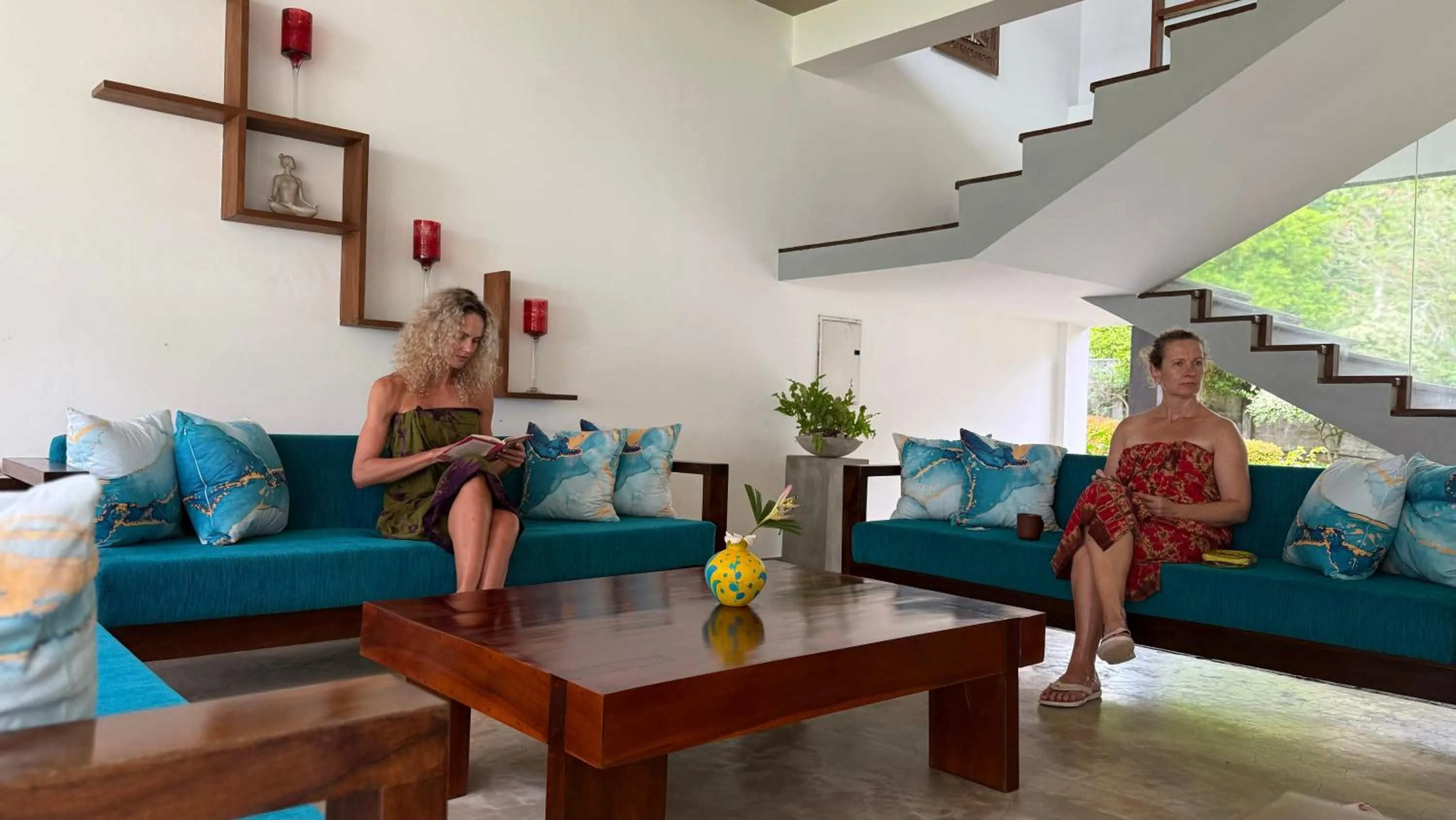 Living room in Soul Wellness and Ayurveda Resort-All Meals and Treatments Included