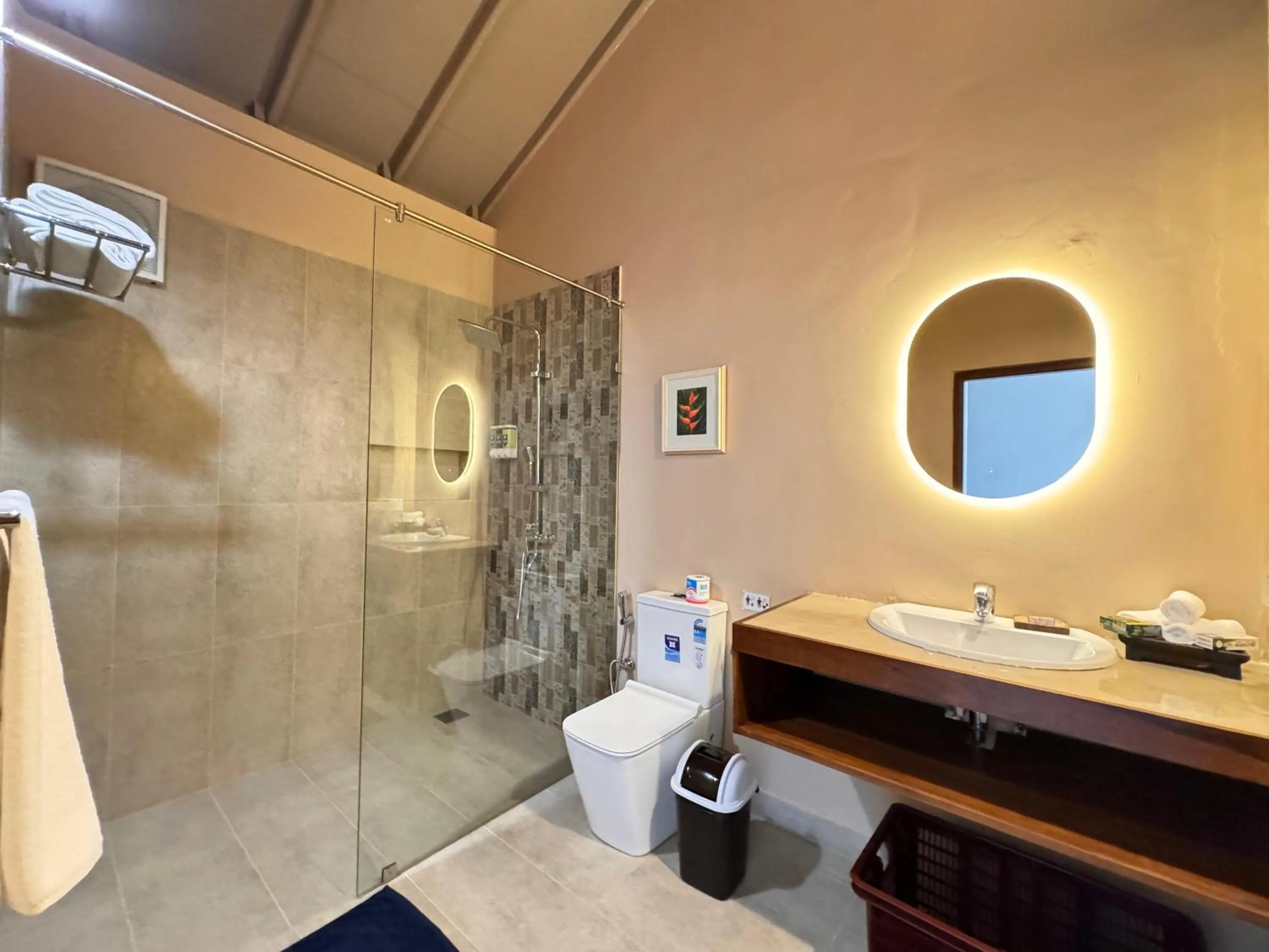 Bathroom in Soul Wellness and Ayurveda Resort-All Meals and Treatments Included