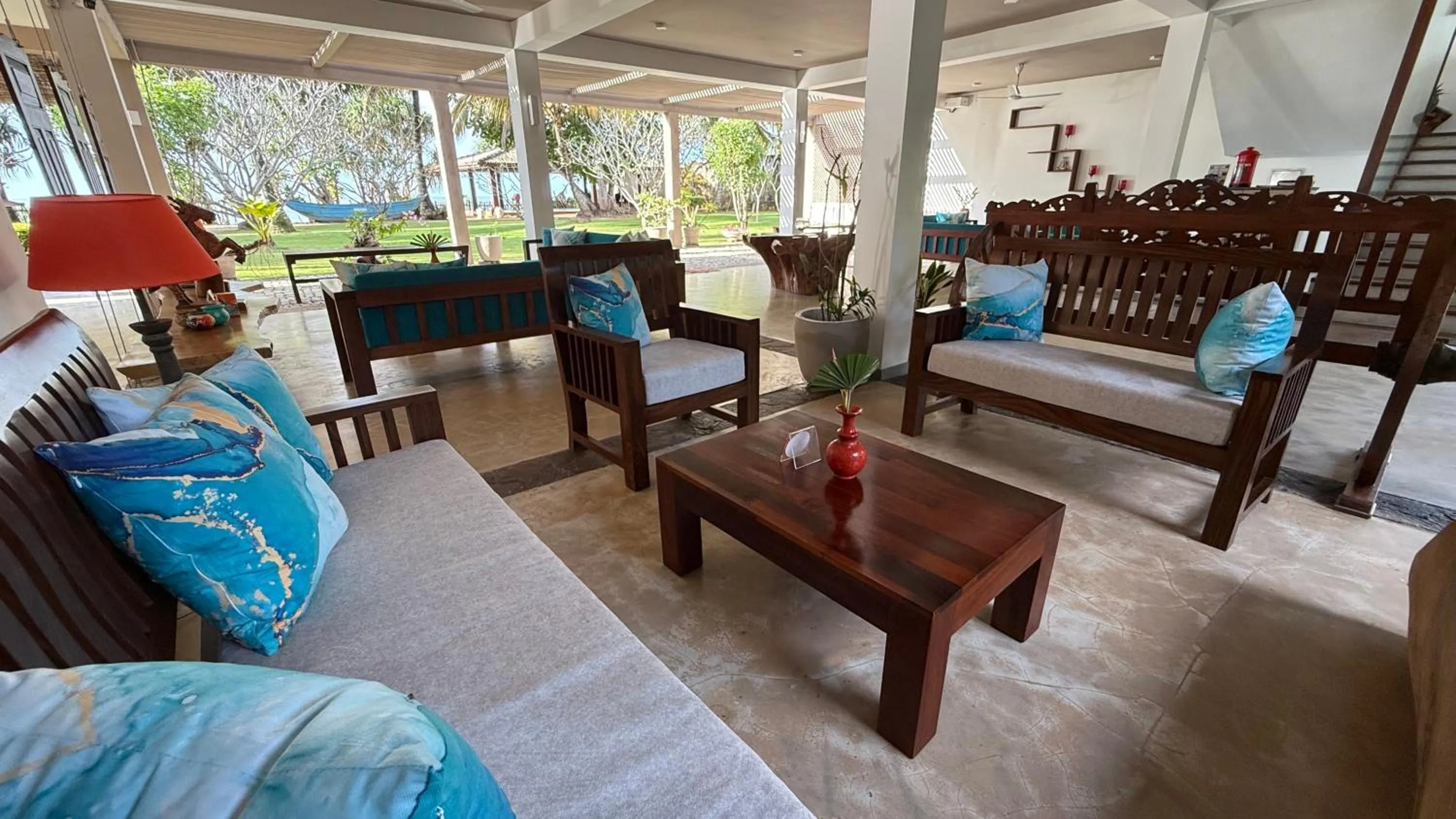 Seating area in Soul Wellness and Ayurveda Resort-All Meals and Treatments Included