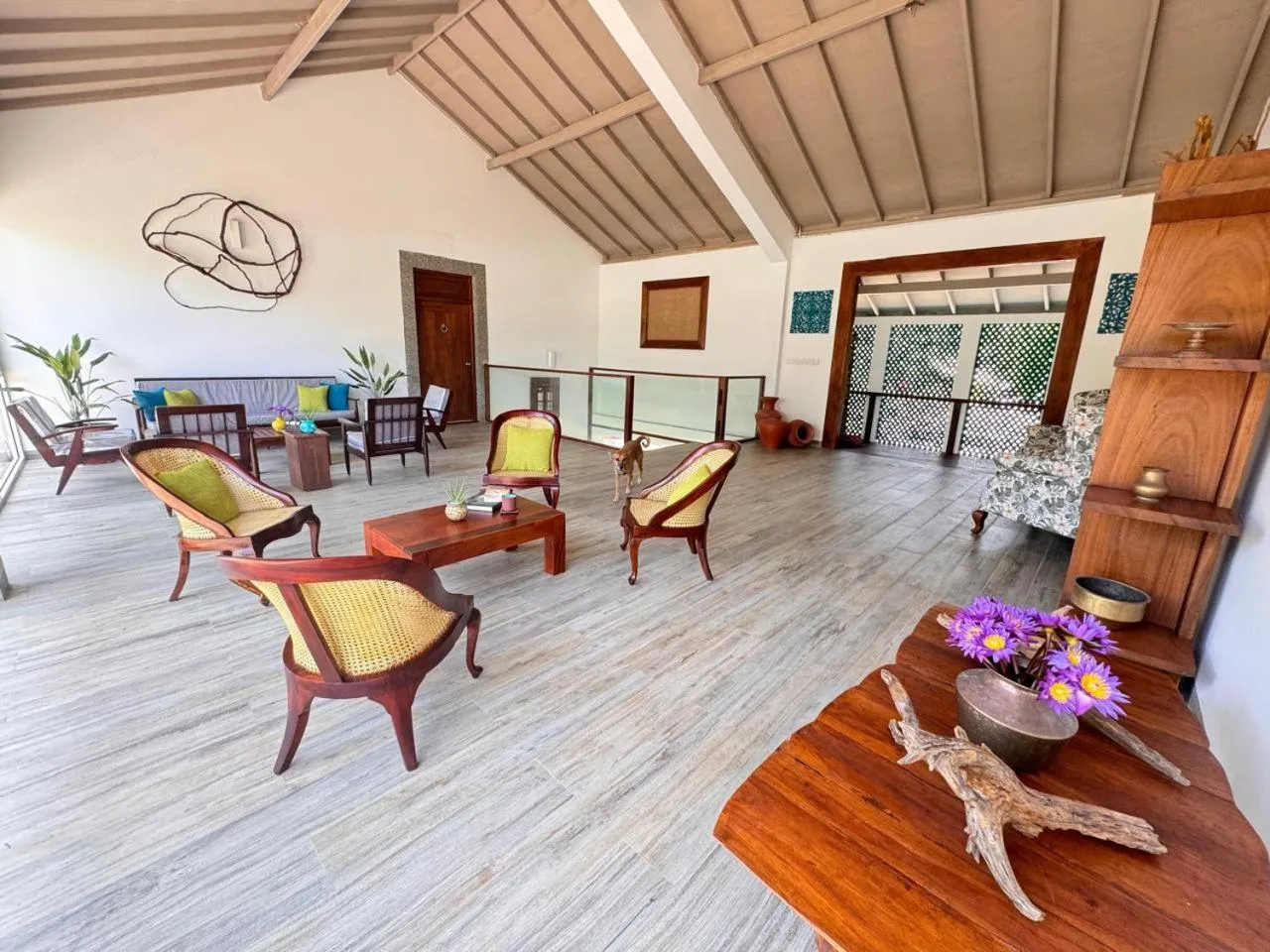 Living room in Soul Wellness and Ayurveda Resort-All Meals and Treatments Included