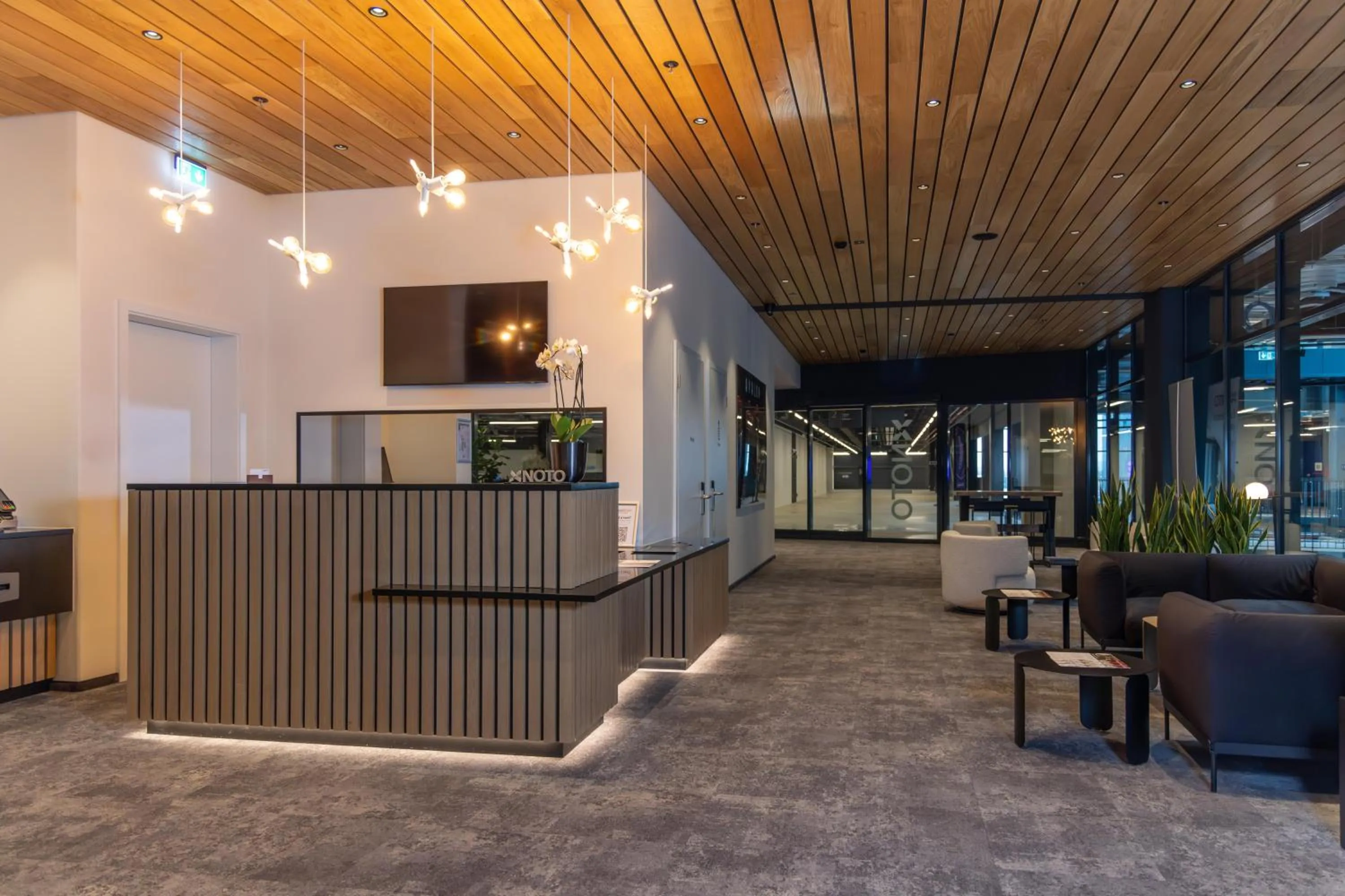 Lobby or reception in NOTO Hotel
