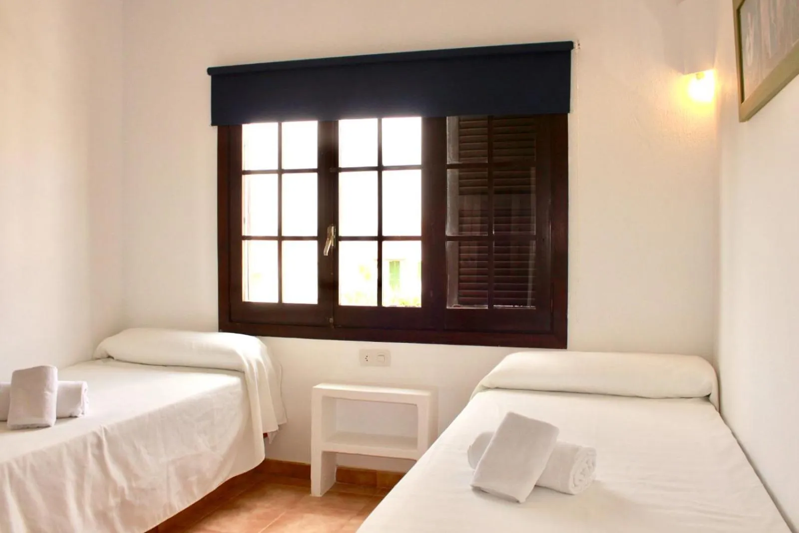 Bed in Apartamentos Posidonia