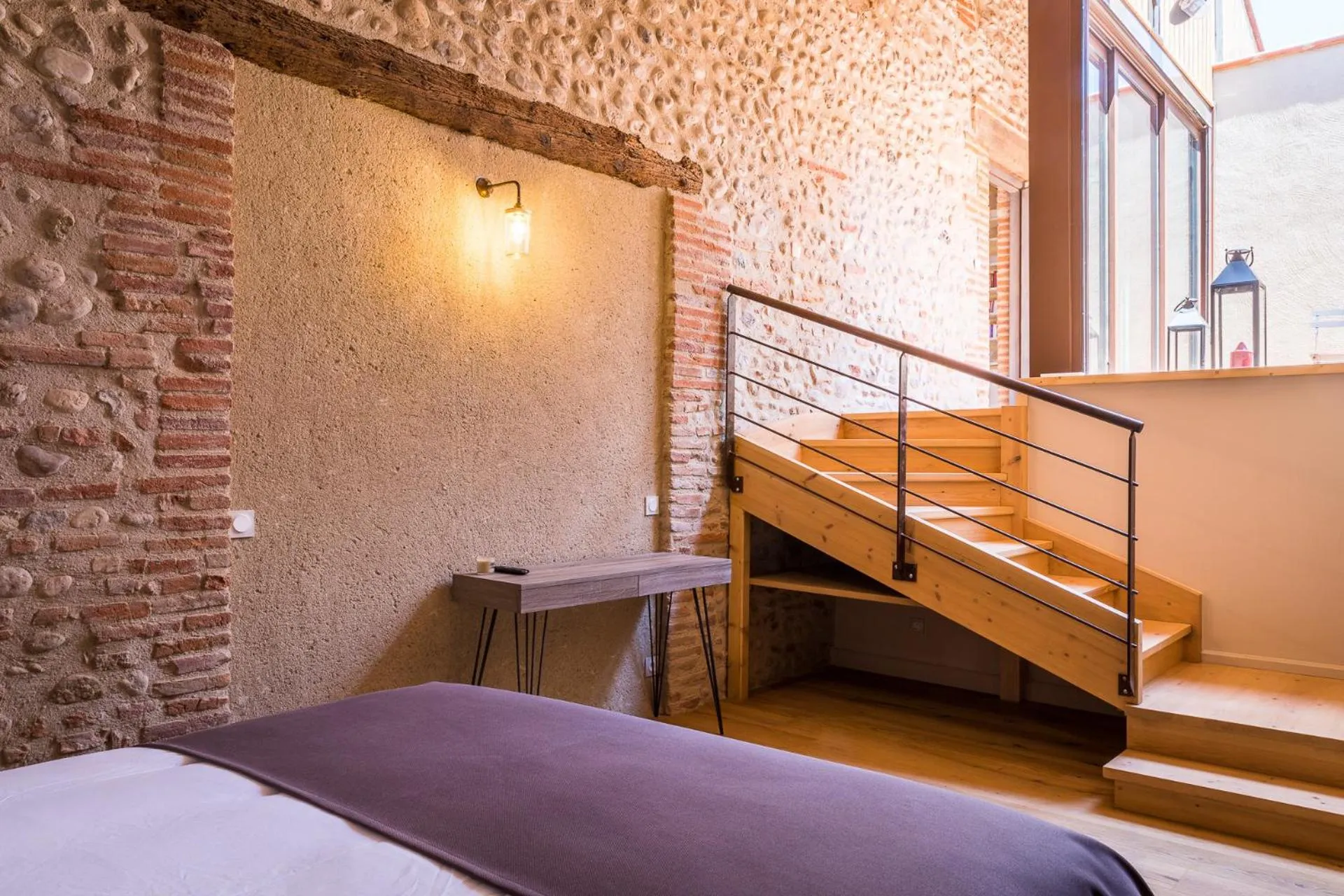 Bed in Mas Latour Lavail