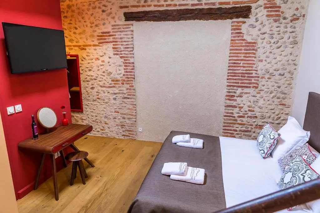 Bed in Mas Latour Lavail