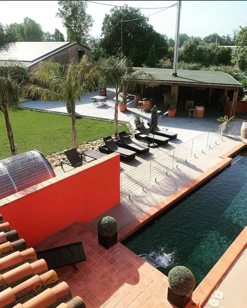 Garden in Mas Latour Lavail