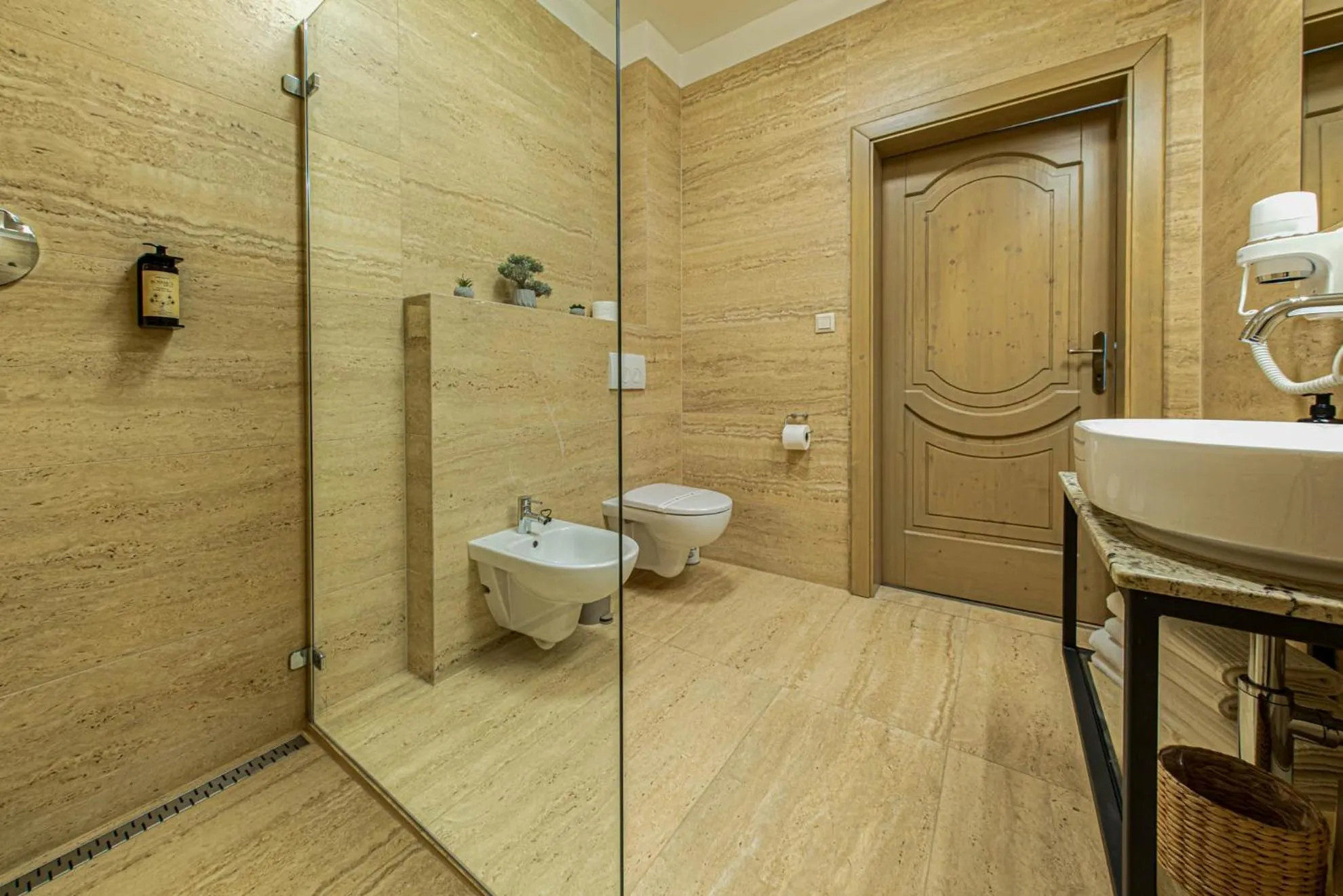 Bathroom in Wellness Hotel Pivovar Monopol