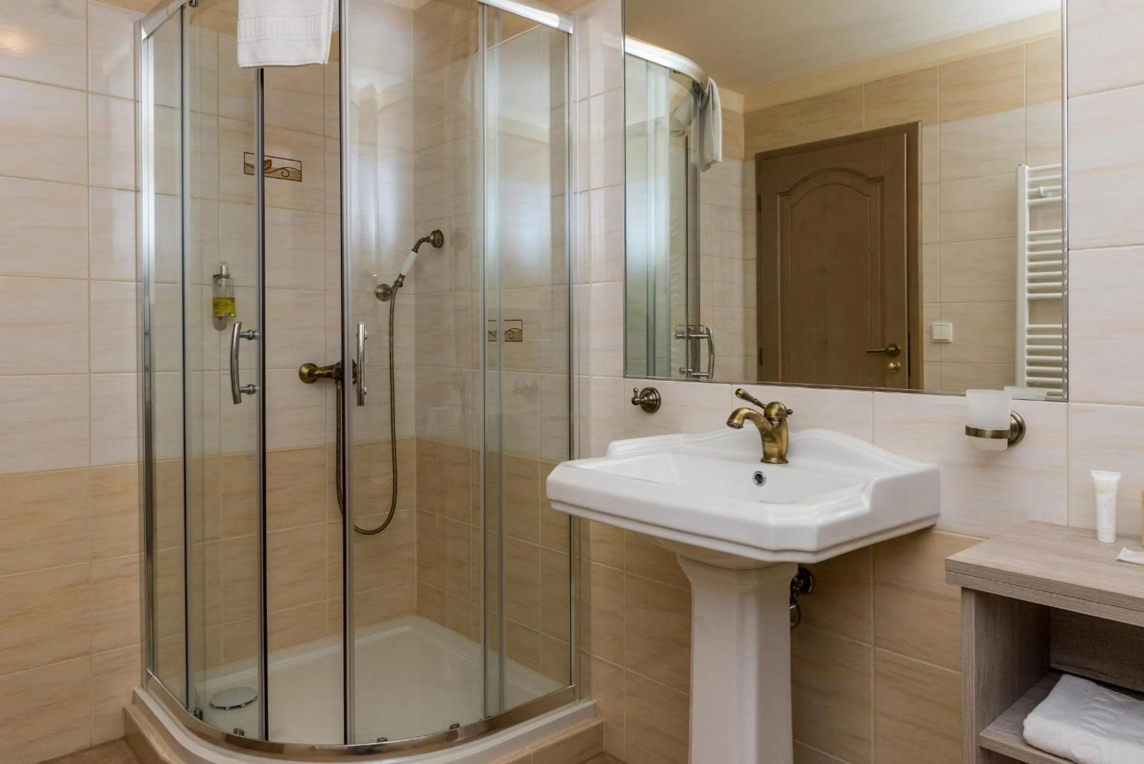 Bathroom in Wellness Hotel Pivovar Monopol