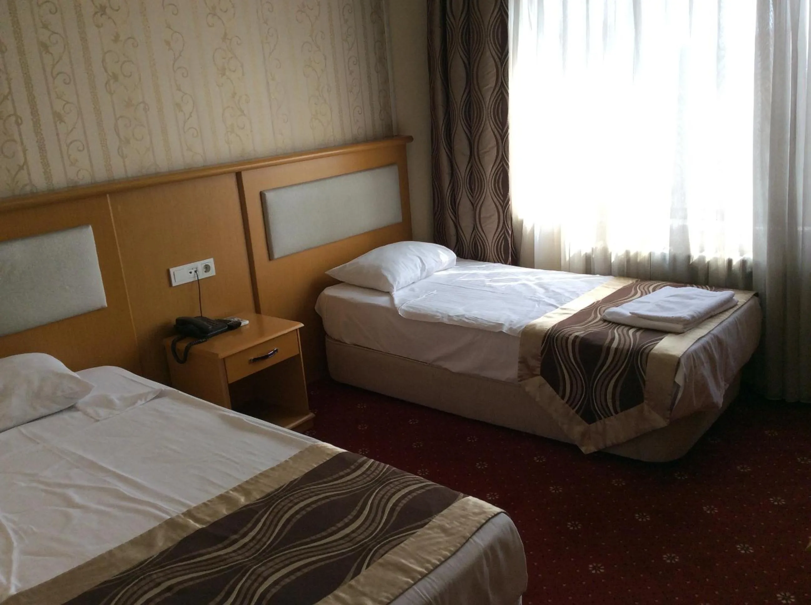 Decorative detail, Bed in Ilıcak Hotel