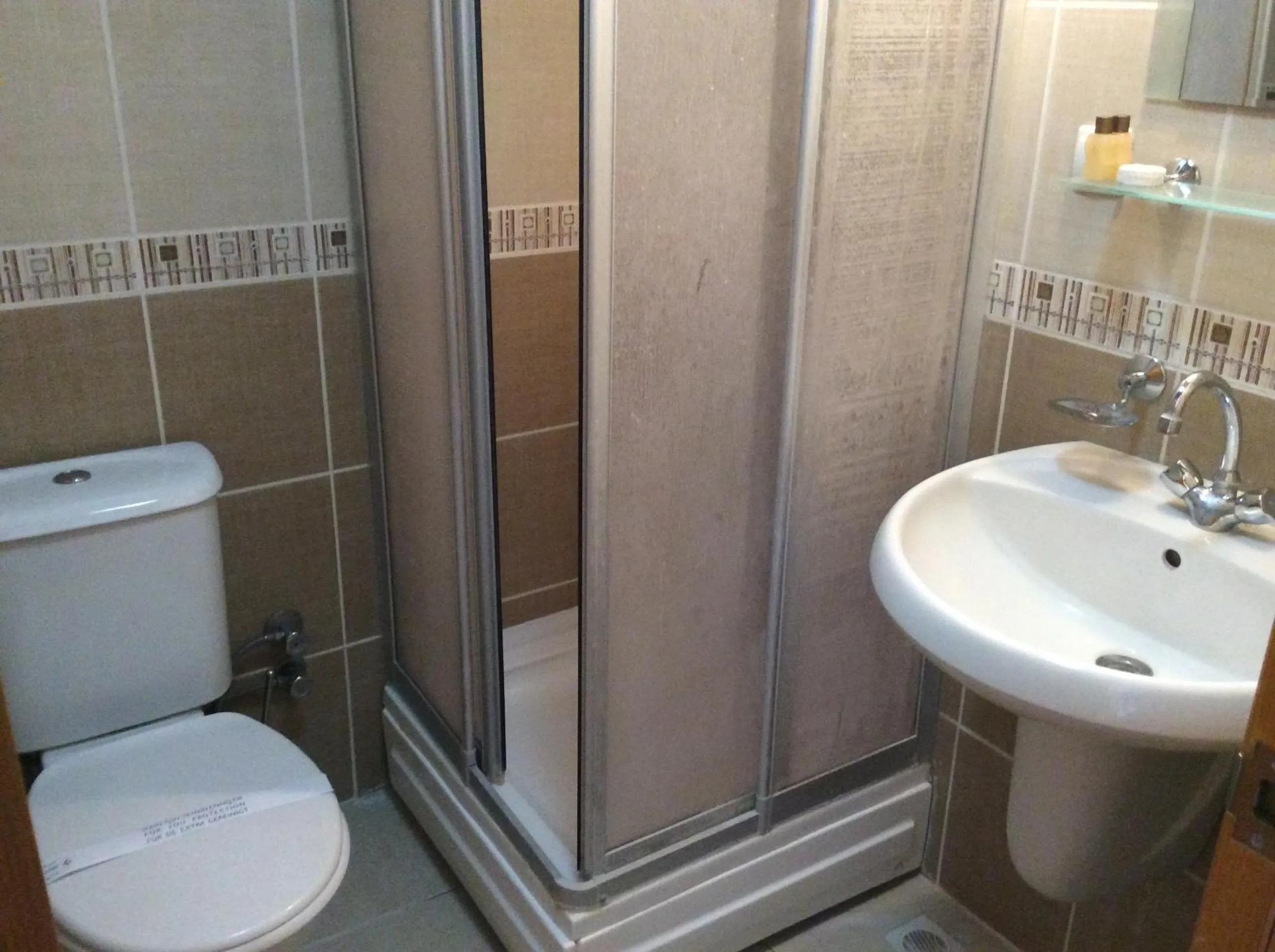 Bathroom in Ilıcak Hotel