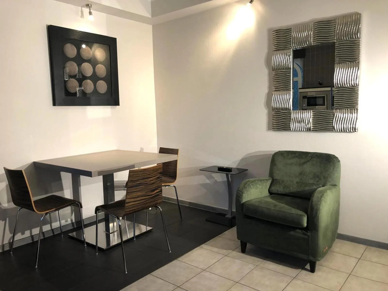 Living room in Appart-Hotel Gwendy