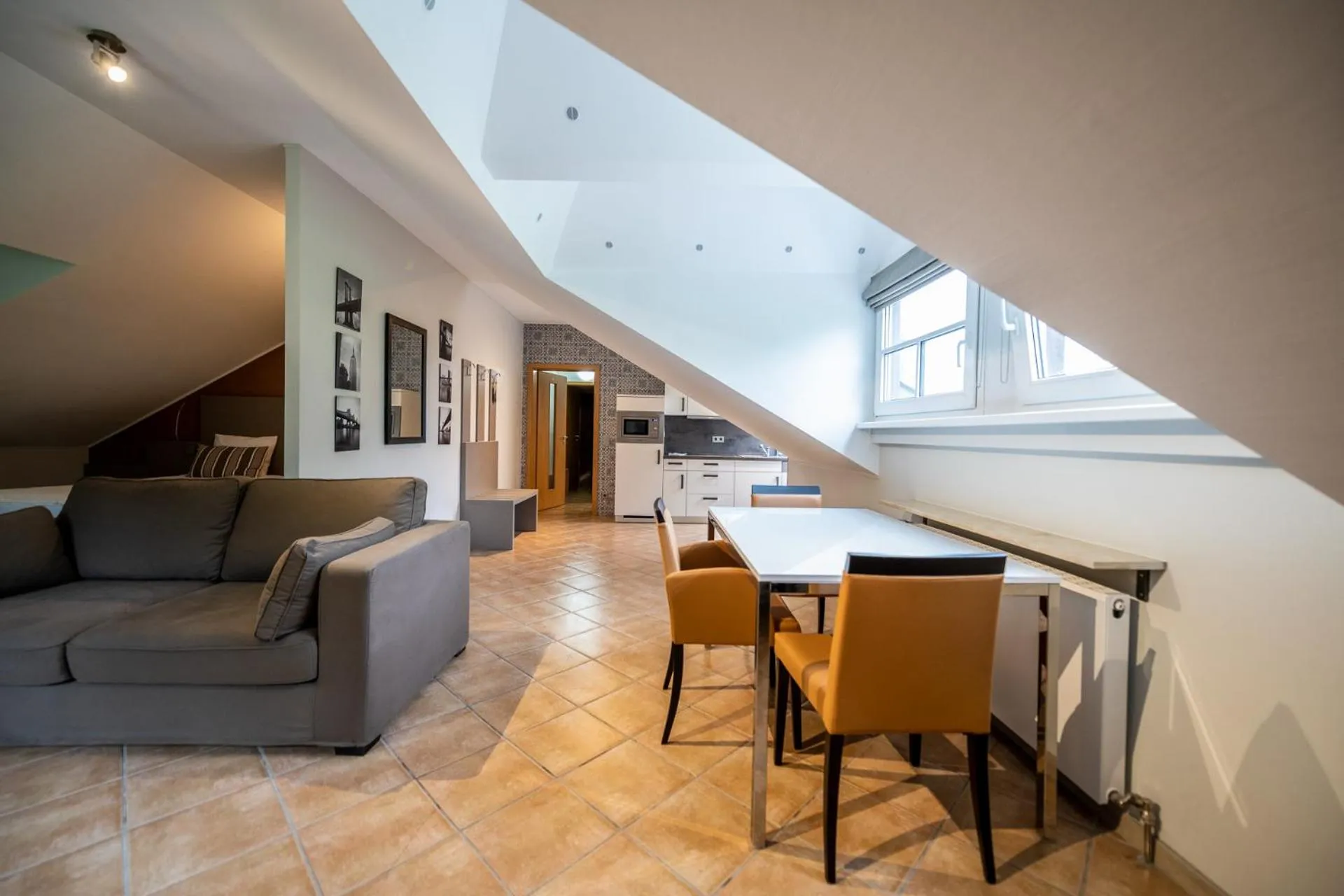 Living room in Appart-Hotel Gwendy