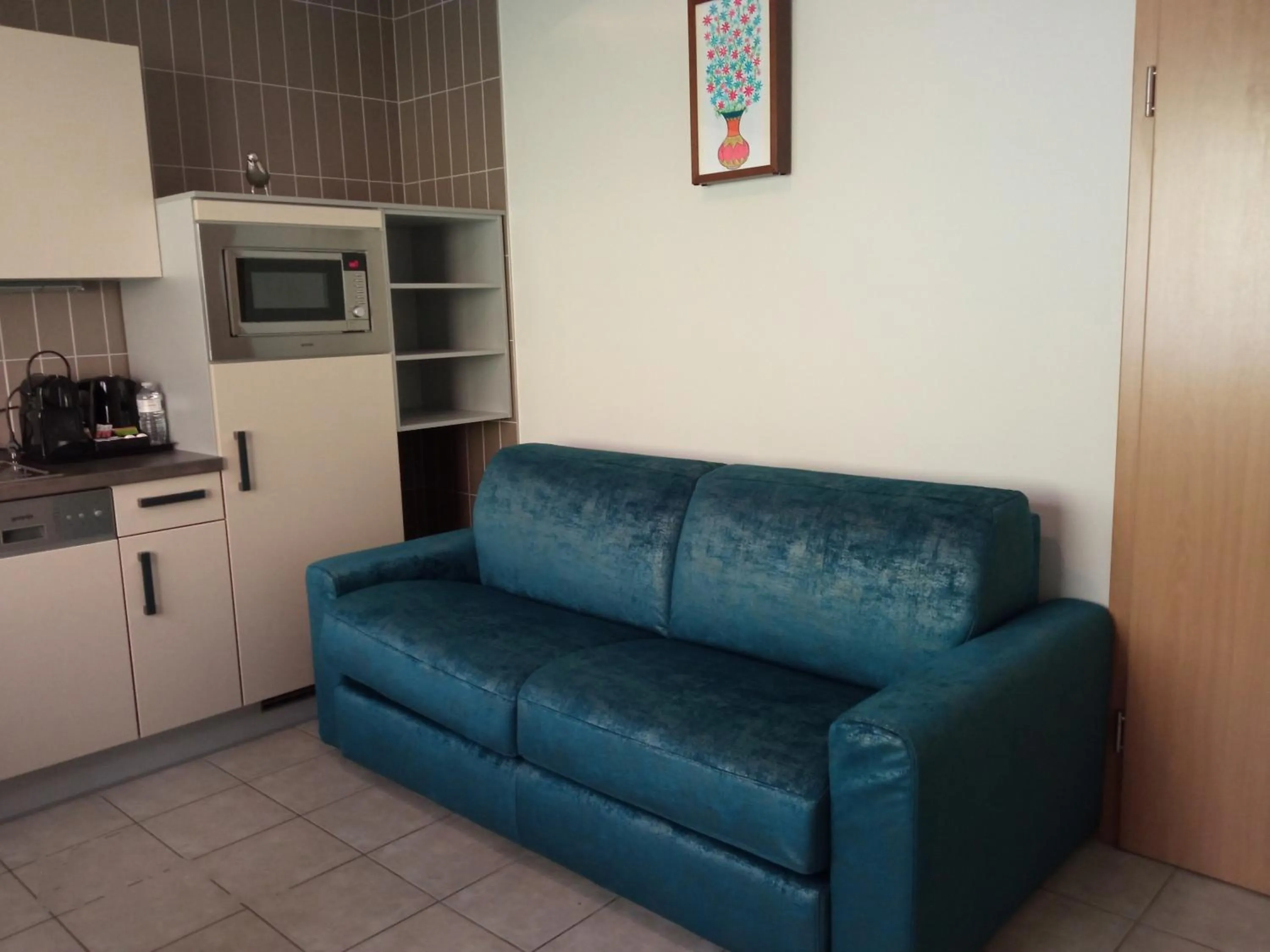 Living room in Appart-Hotel Gwendy