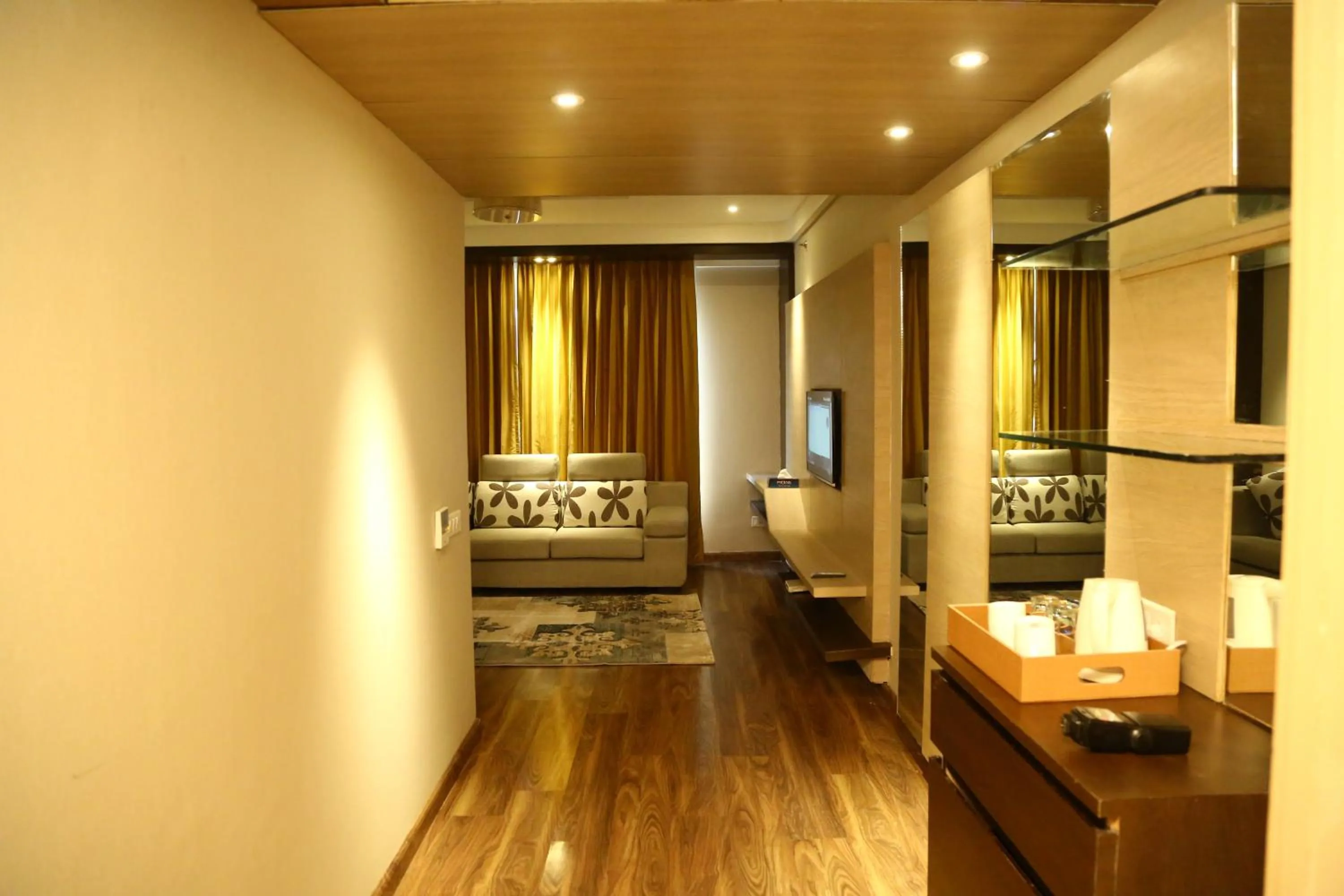 Bedroom, Bed in The Fern Residency