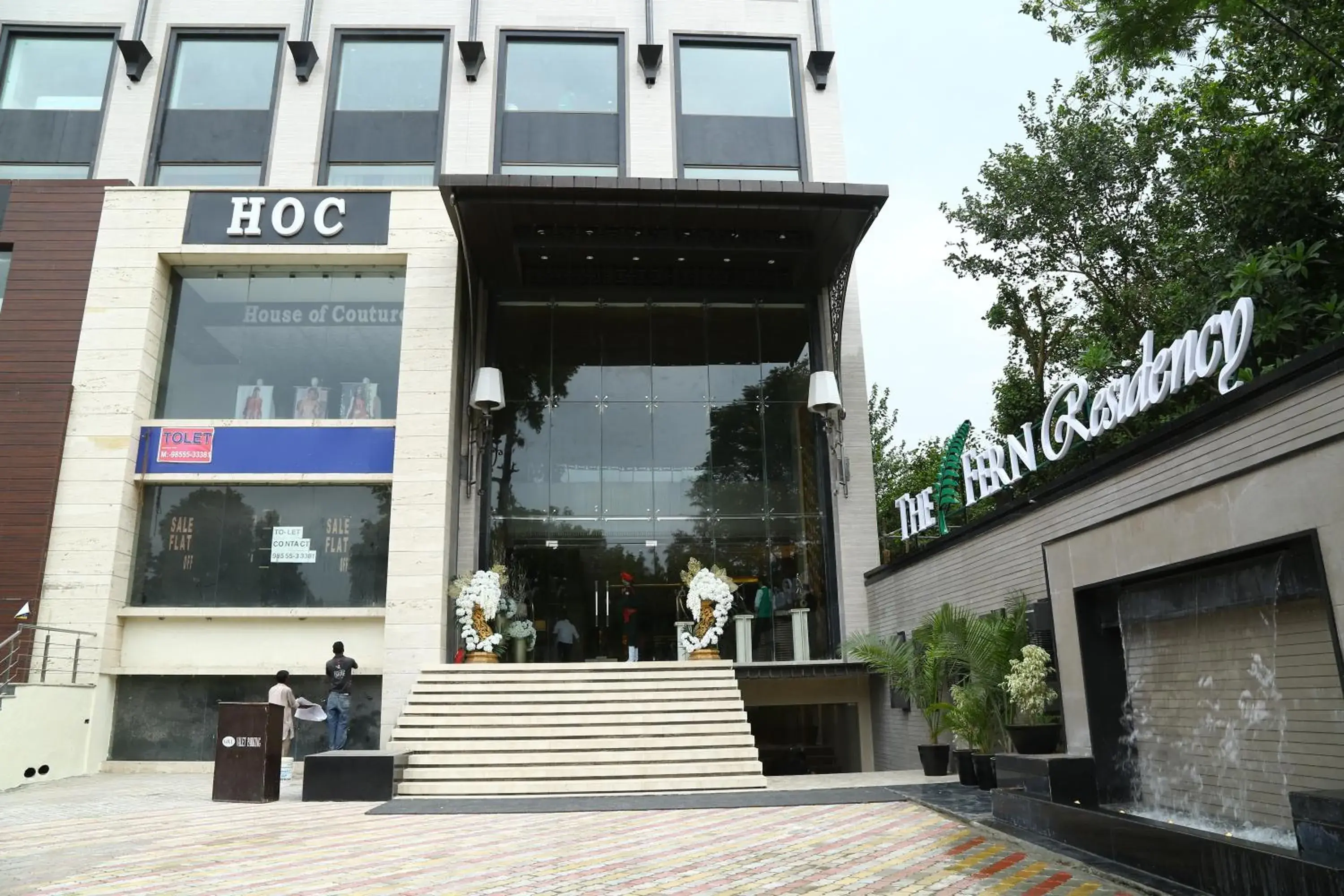 Property building in The Fern Residency Property building in The Fern Residency