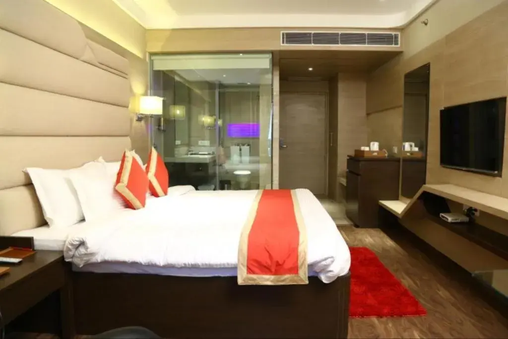 Bedroom, Bed in The Fern Residency Bedroom, Bed in The Fern Residency