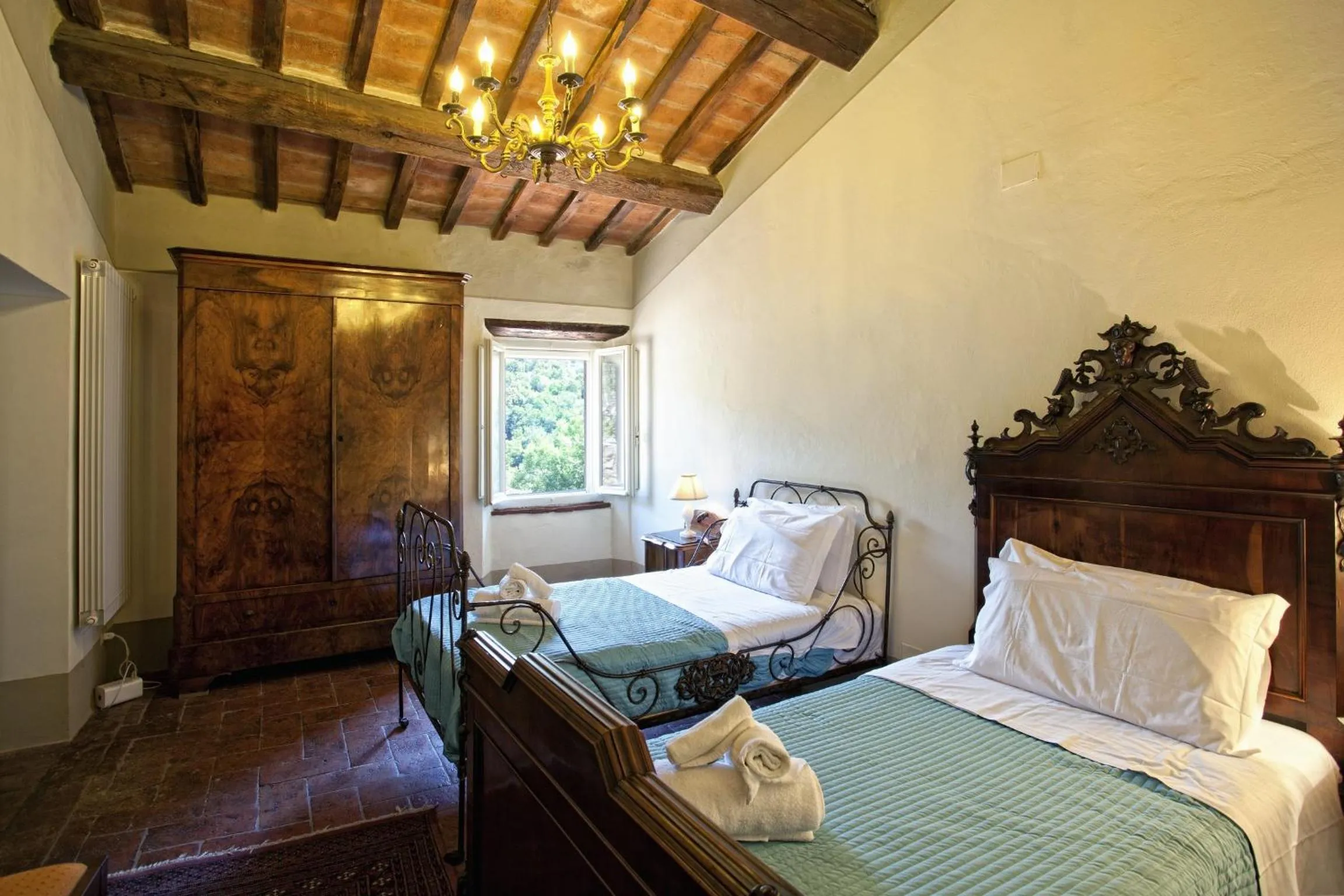 Bed in Villa San Pietro