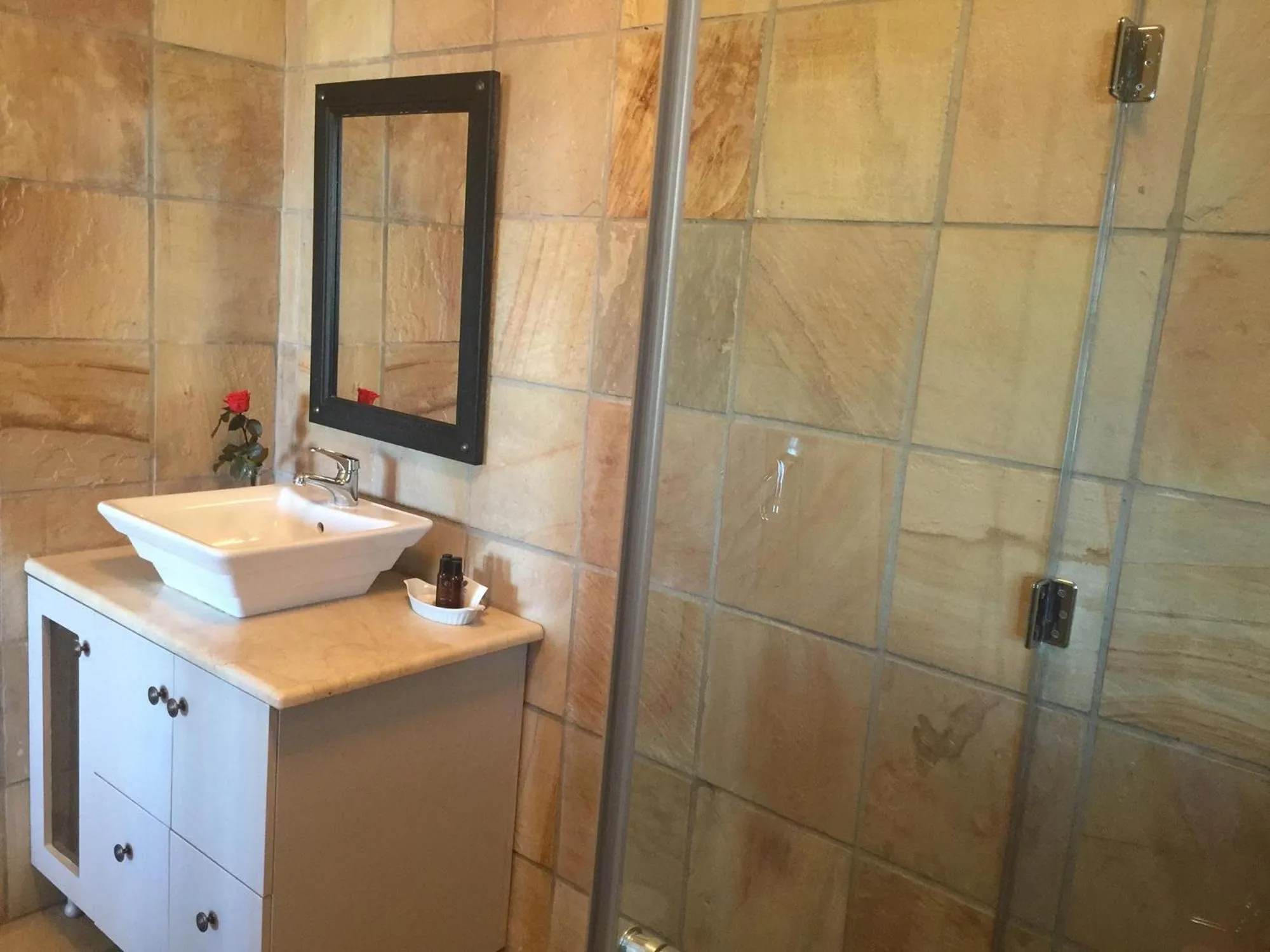 Bathroom in Sea Whisper Self Catering