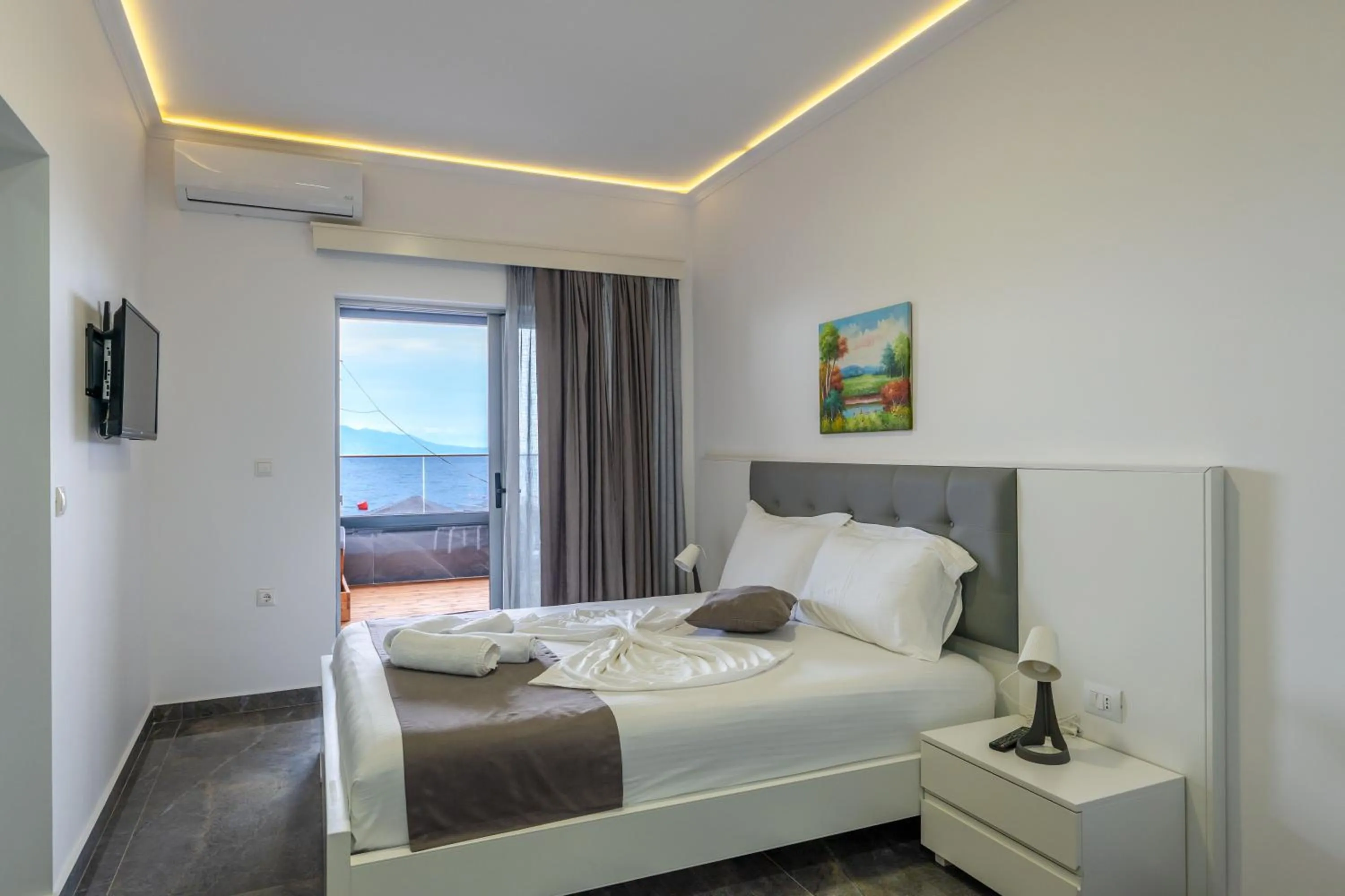 Bedroom, Bed in Vila Era Beach