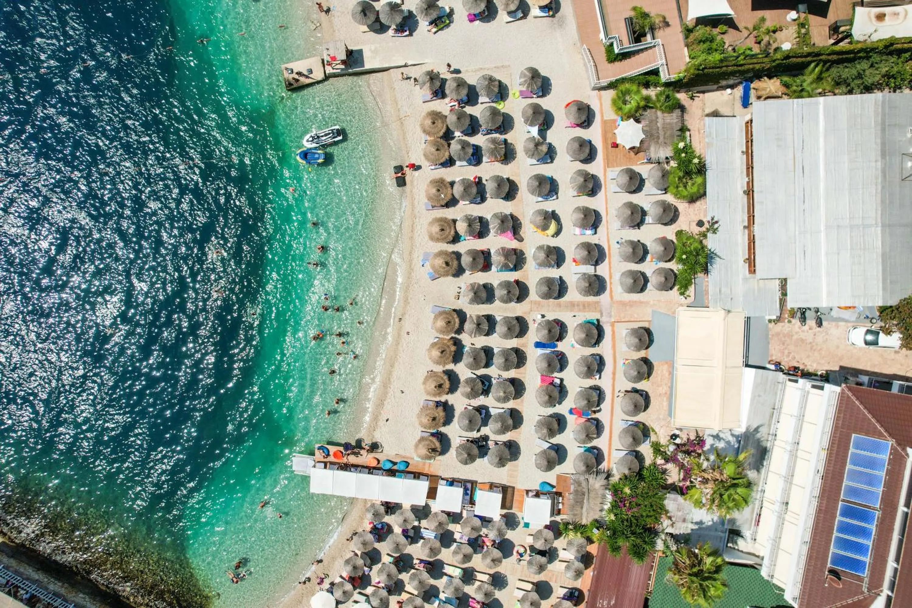 Bird's eye view in Vila Era Beach