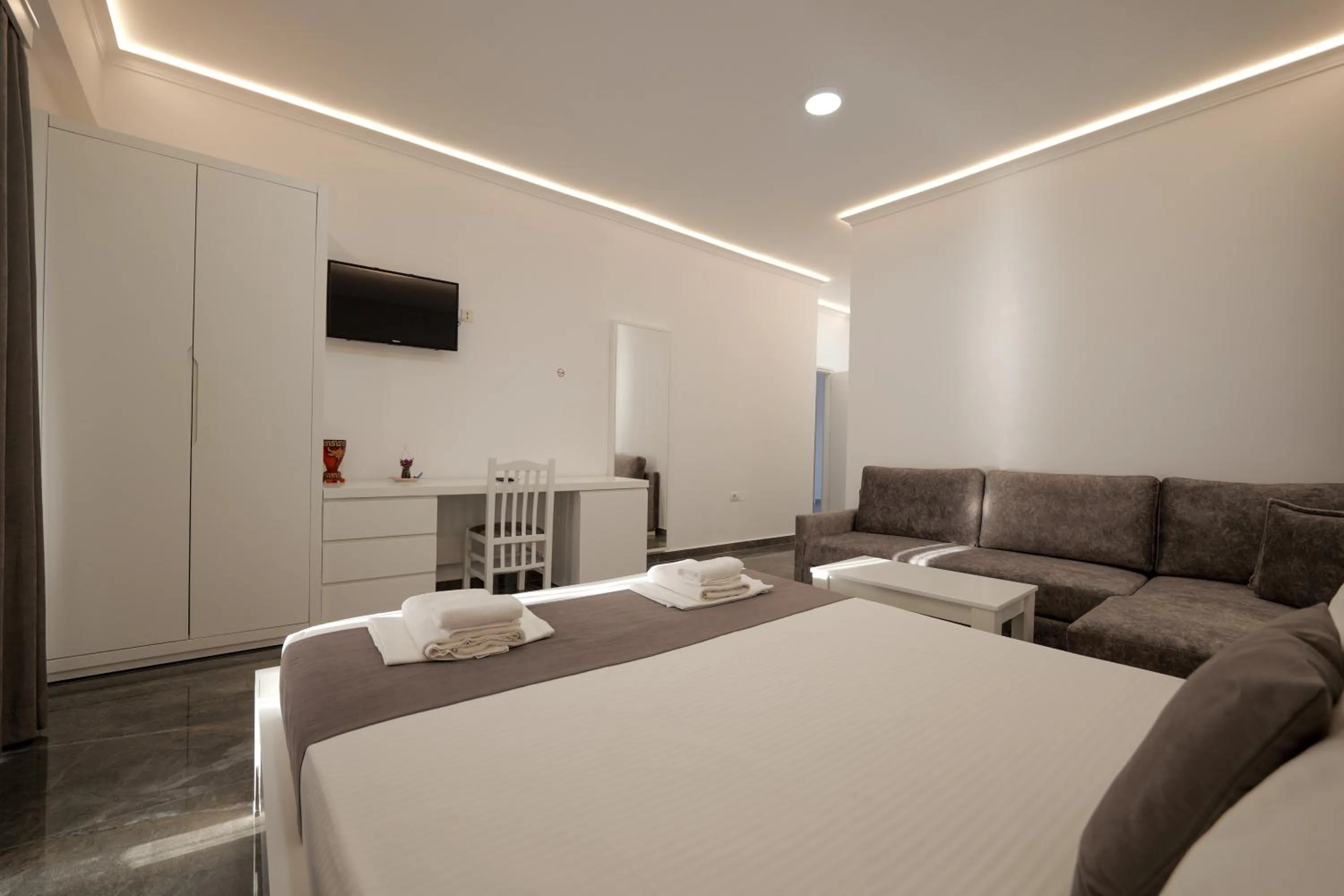 TV and multimedia, Bed in Vila Era Beach