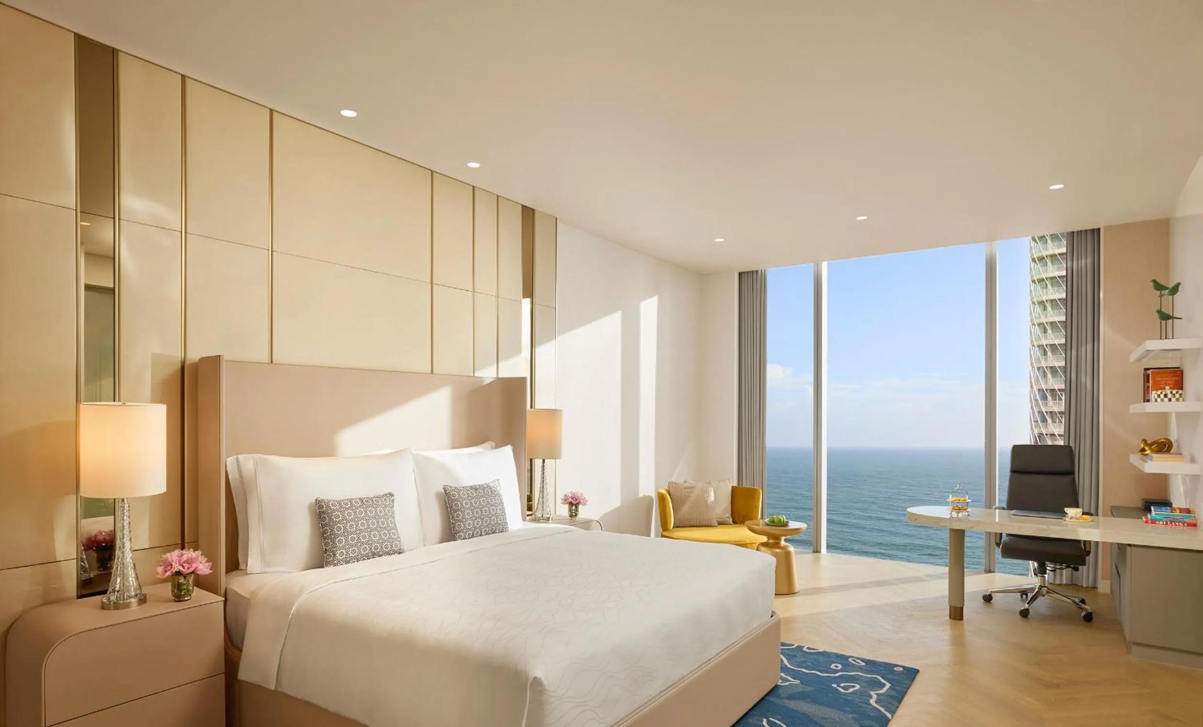 Beach, Bed in Nuwa Sri Lanka at City of Dreams