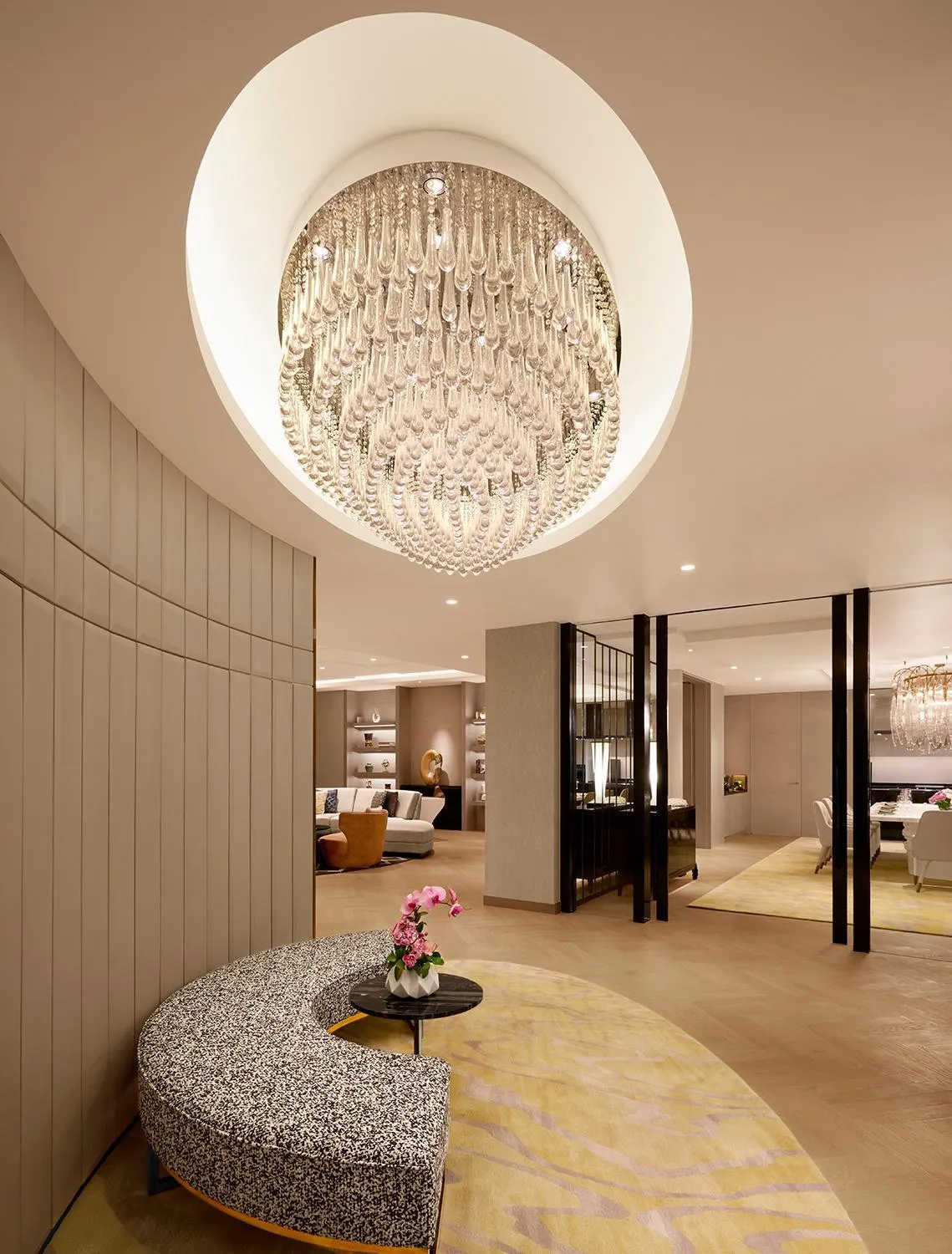 Living room, Bed in Nuwa Sri Lanka at City of Dreams